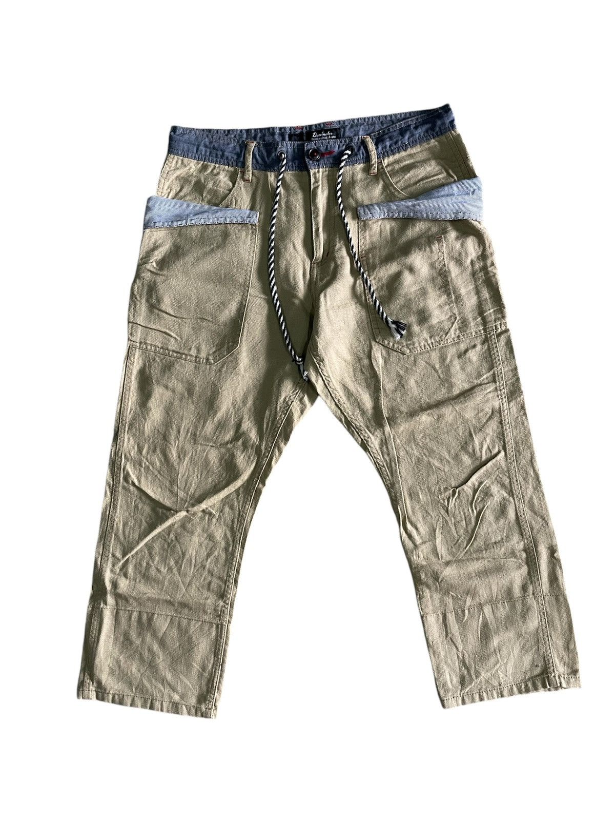 Other Dominate Handcrafted Jeans cropped pants Size US 33 - 1 Thumbnail