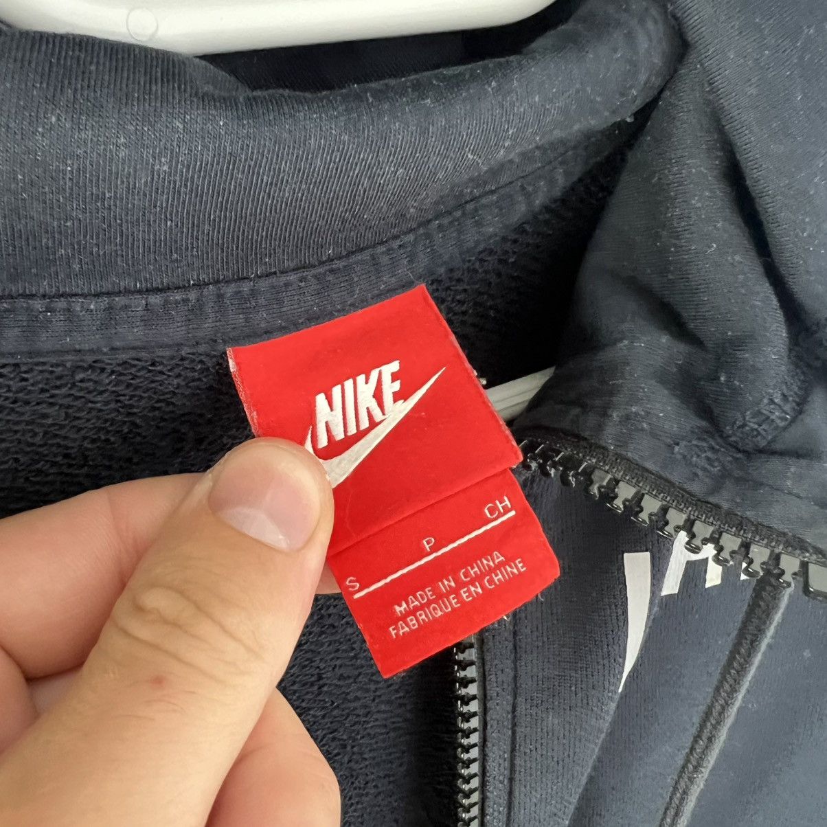 Nike Vintage Nike USATF Big Logo Zip Up Hoodie Size US S / EU 44-46 / 1 - 8 Thumbnail