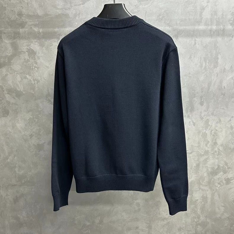 Louis Vuitton Louis Vuitton Blue embroidered medal logo sweater 2502-Nex Size US S / EU 44-46 / 1 - 2 Thumbnail