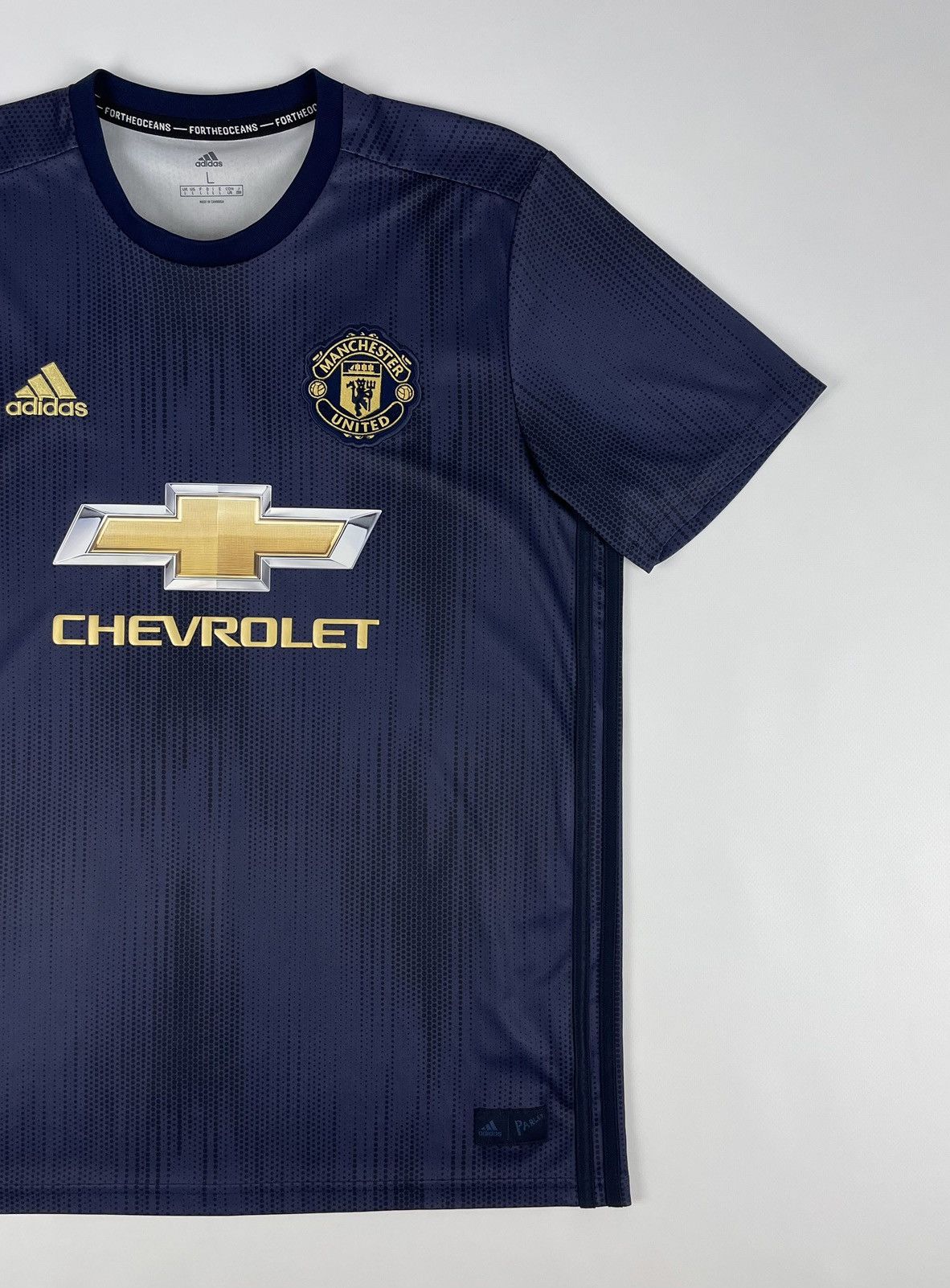 Adidas Adidas Manchester United 2018/19 Soccer Jersey Football Tee Size US L / EU 52-54 / 3 - 2 Thumbnail