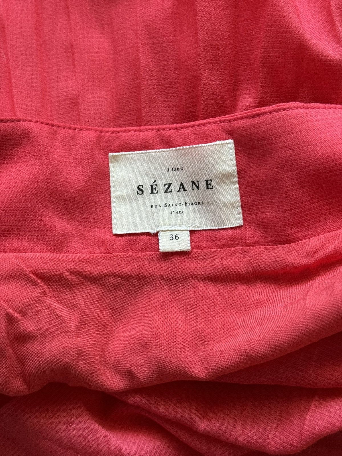 Designer × Sezane Sezane oldmoney style plisse maxi skirt Size 26" / US 2 / IT 38 - 6 Thumbnail