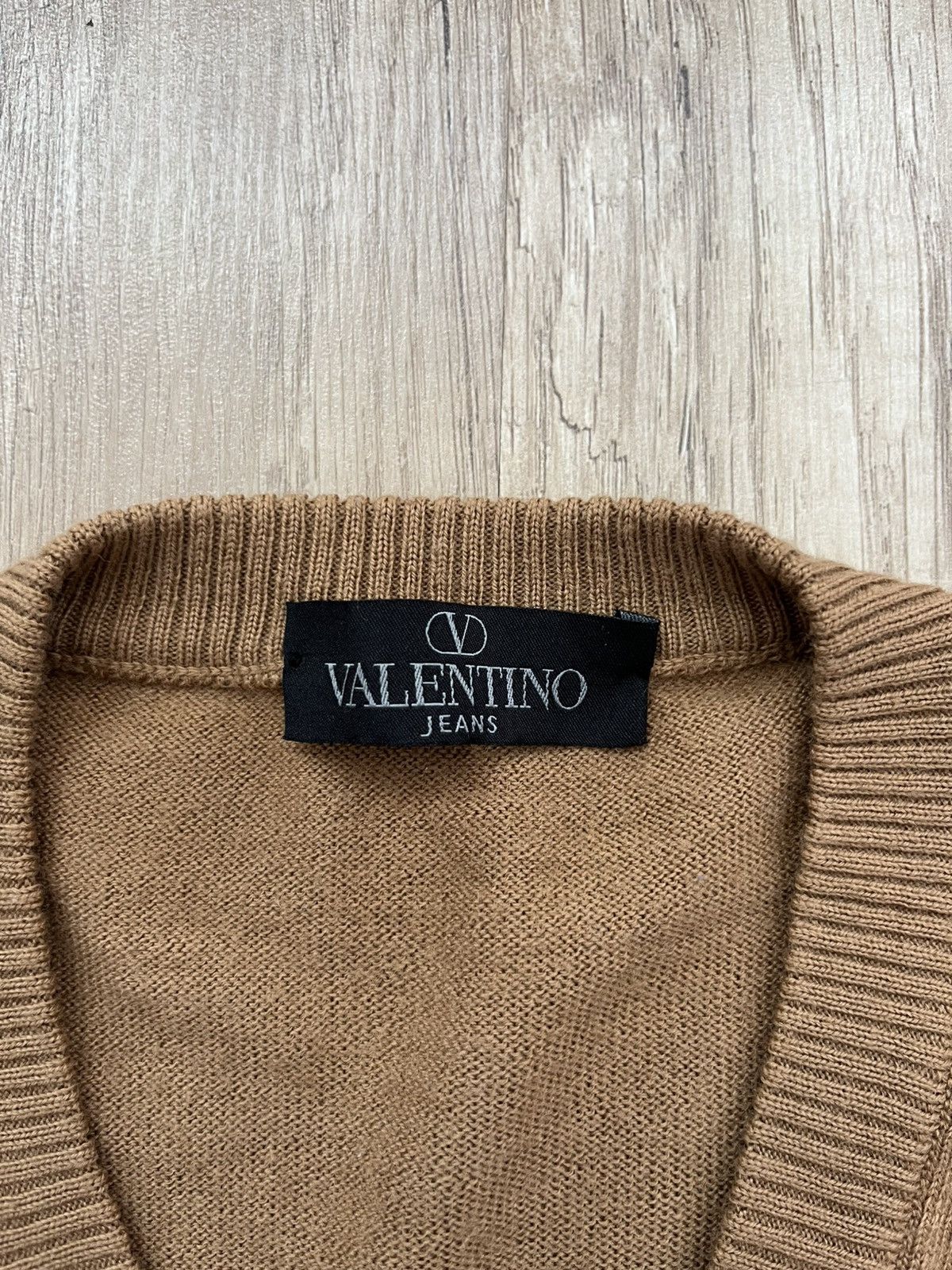 Valentino Valentino Jeans Pullover Brown Women's Size L Size L / US 10 / IT 46 - 10 Thumbnail