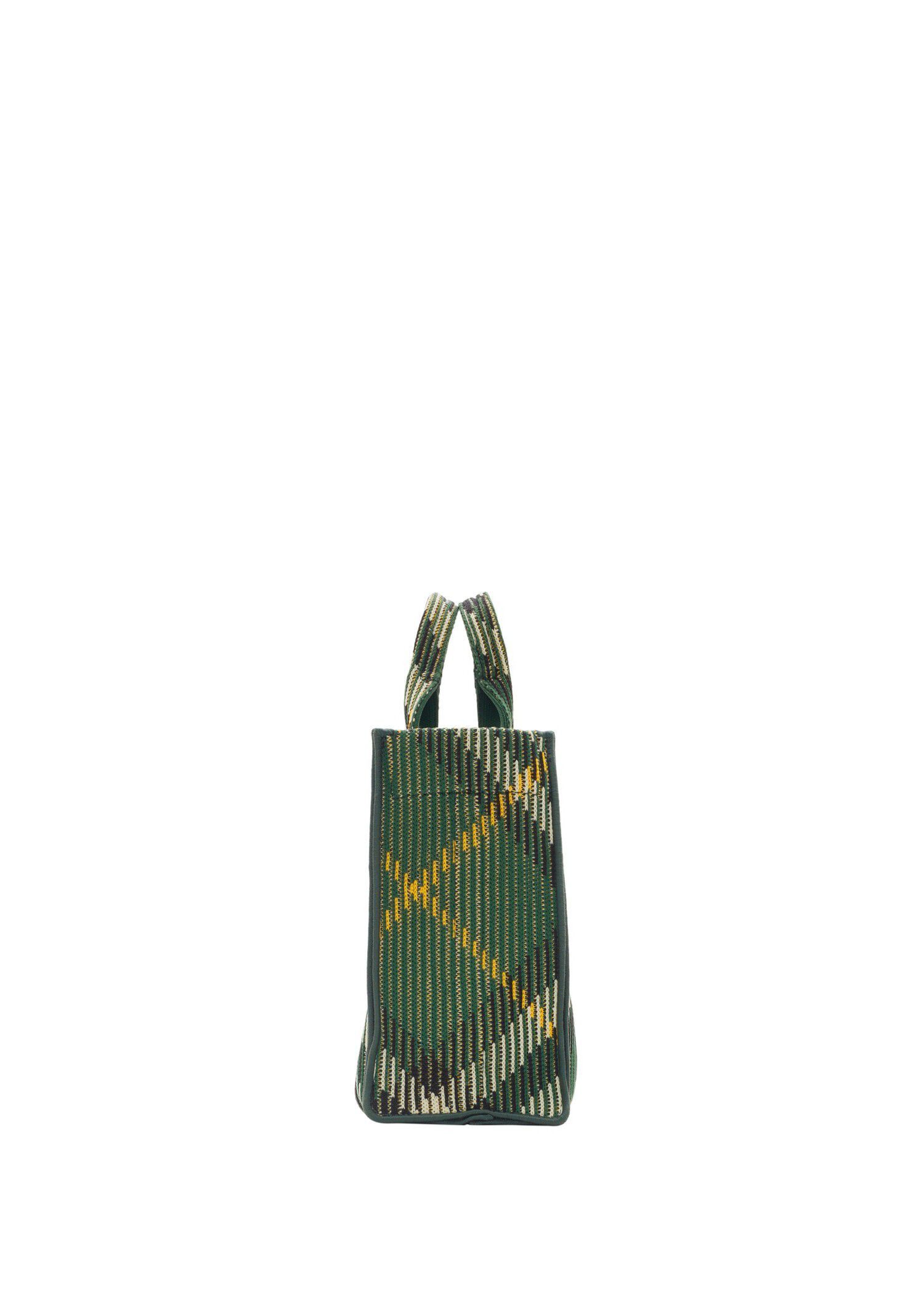 Burberry o1w1db10226 Size: OS / Mini Check Knitted Tote Bag Size ONE SIZE - 5 Thumbnail