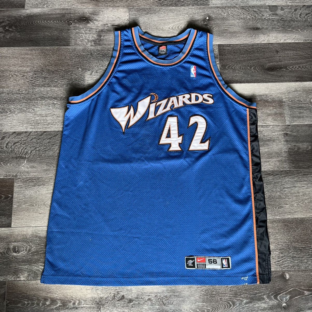 NBA Jerry Stackhouse Washington Wizards Nike Authentic Jersey 42 Size US XXL / EU 58 / 5 - 2 Thumbnail