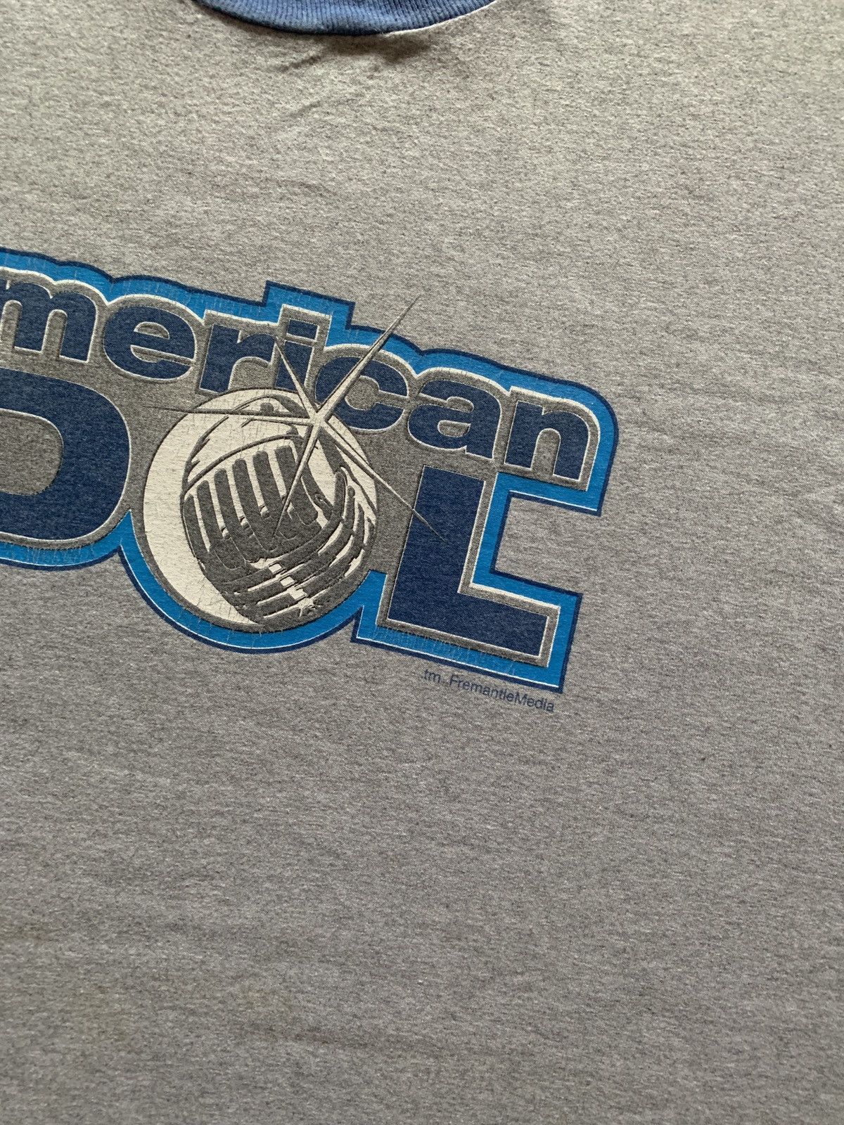 Anvil Vintage y2k American Idol promo ringer tee Size US XXL / EU 58 / 5 - 7 Thumbnail