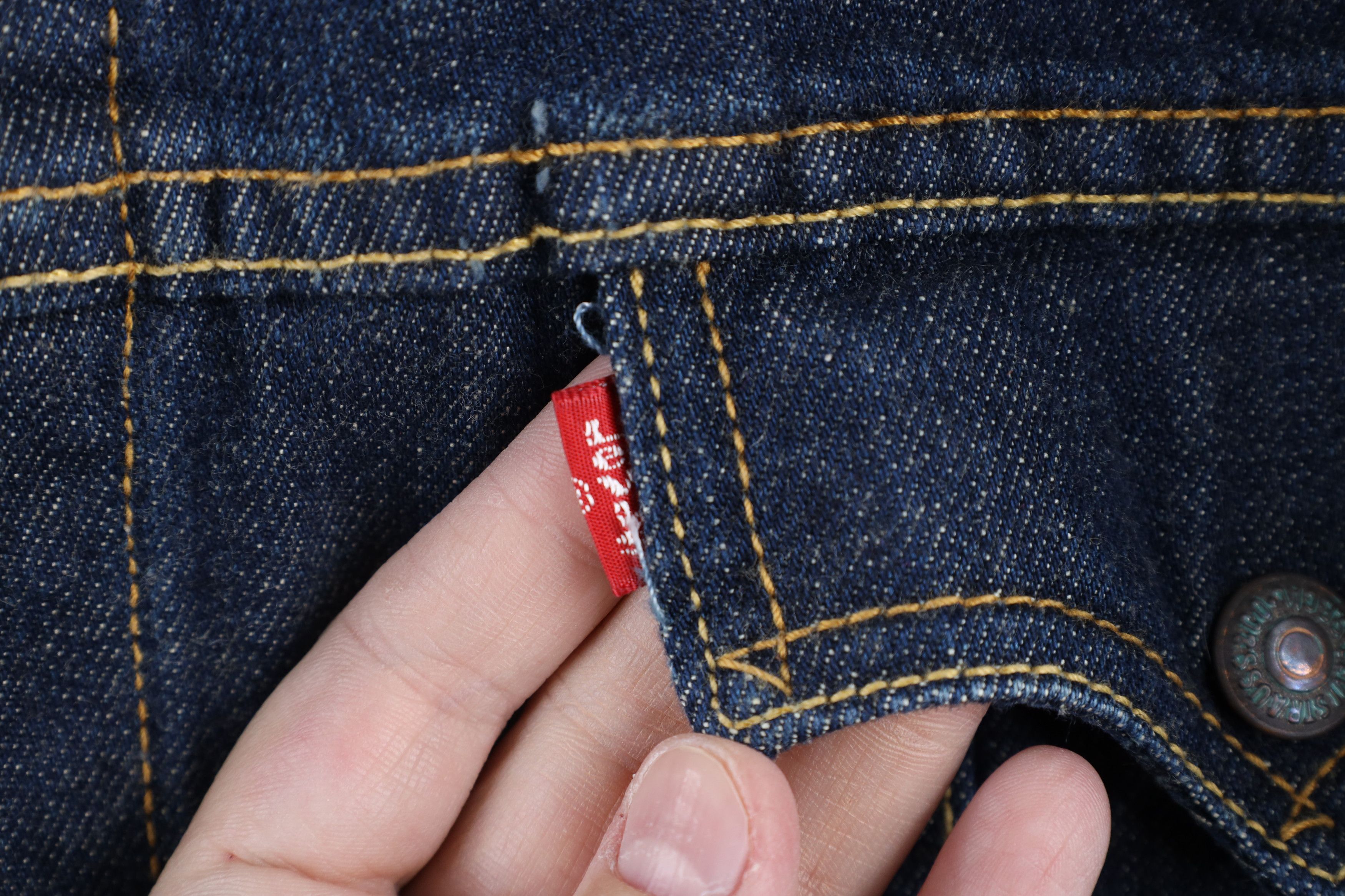 Levi's × Vintage Vintage Y2K Levis Rider Denim Jean Trucker Jacket Coat Blue Size US XL / EU 56 / 4 - 4 Thumbnail