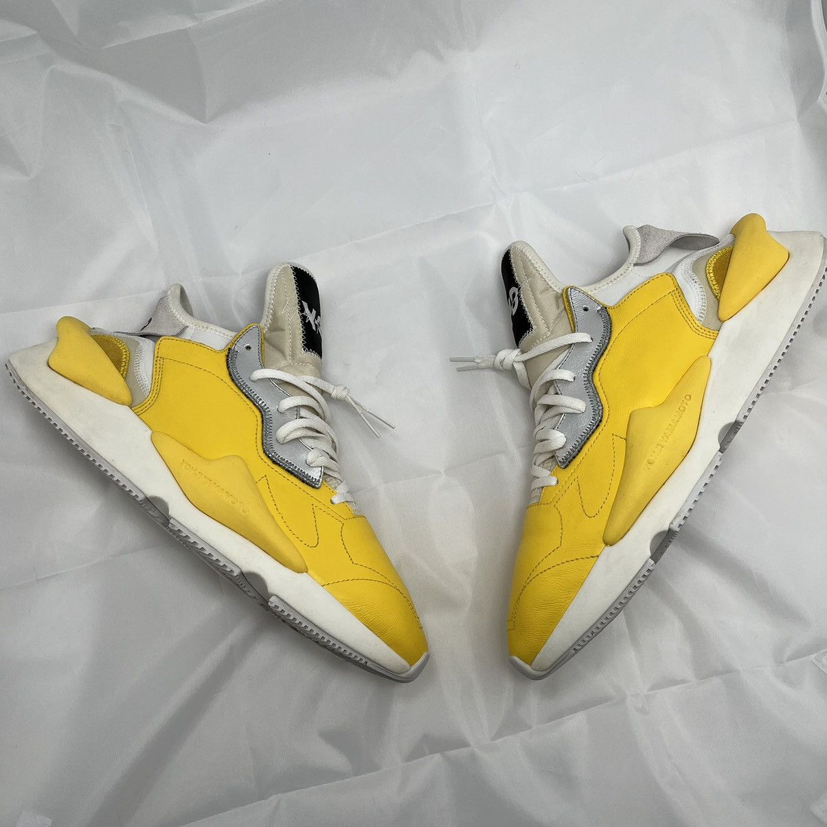 Adidas × Y-3 Adidas Y-3 Kaiwa Yellow | White | Black Size US 12 / EU 45 - 8 Thumbnail