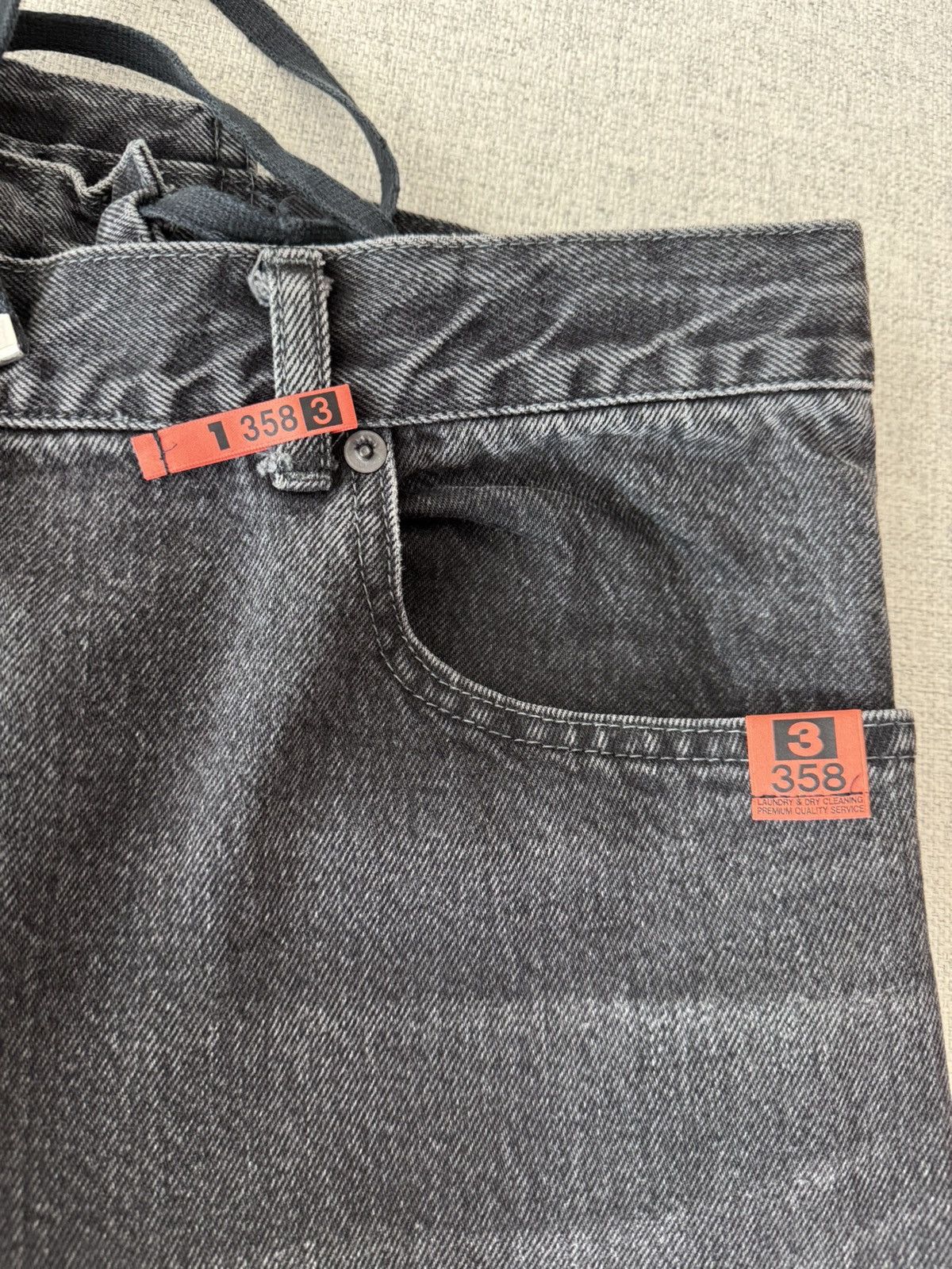 Maison MIHARA YASUHIRO Maison Mihara Yasuhiro Washed Jeans Black Size US 32 / EU 48 - 3 Thumbnail