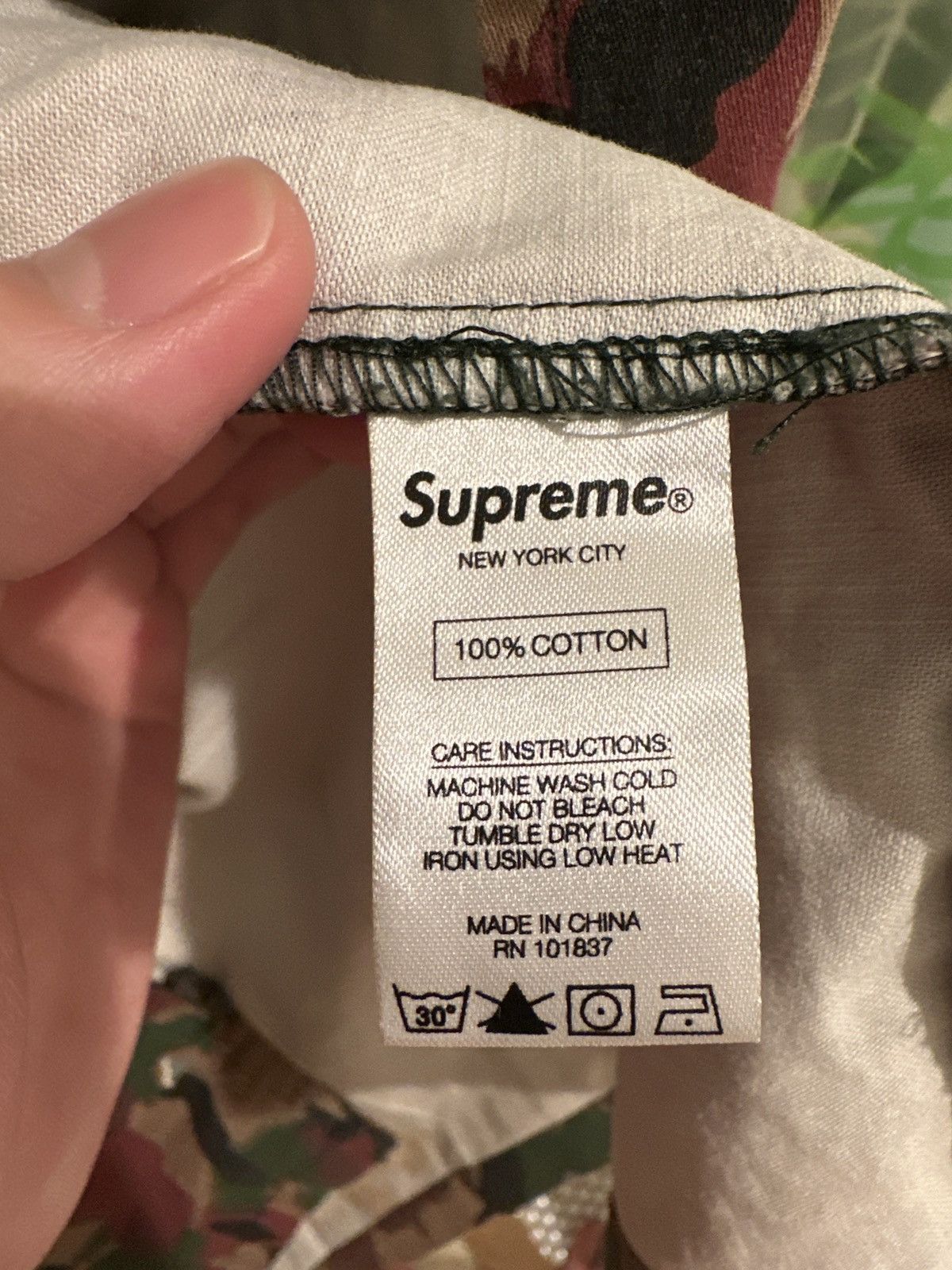 Supreme SUPREME Camouflage Light Jacket Size US L / EU 52-54 / 3 - 5 Thumbnail