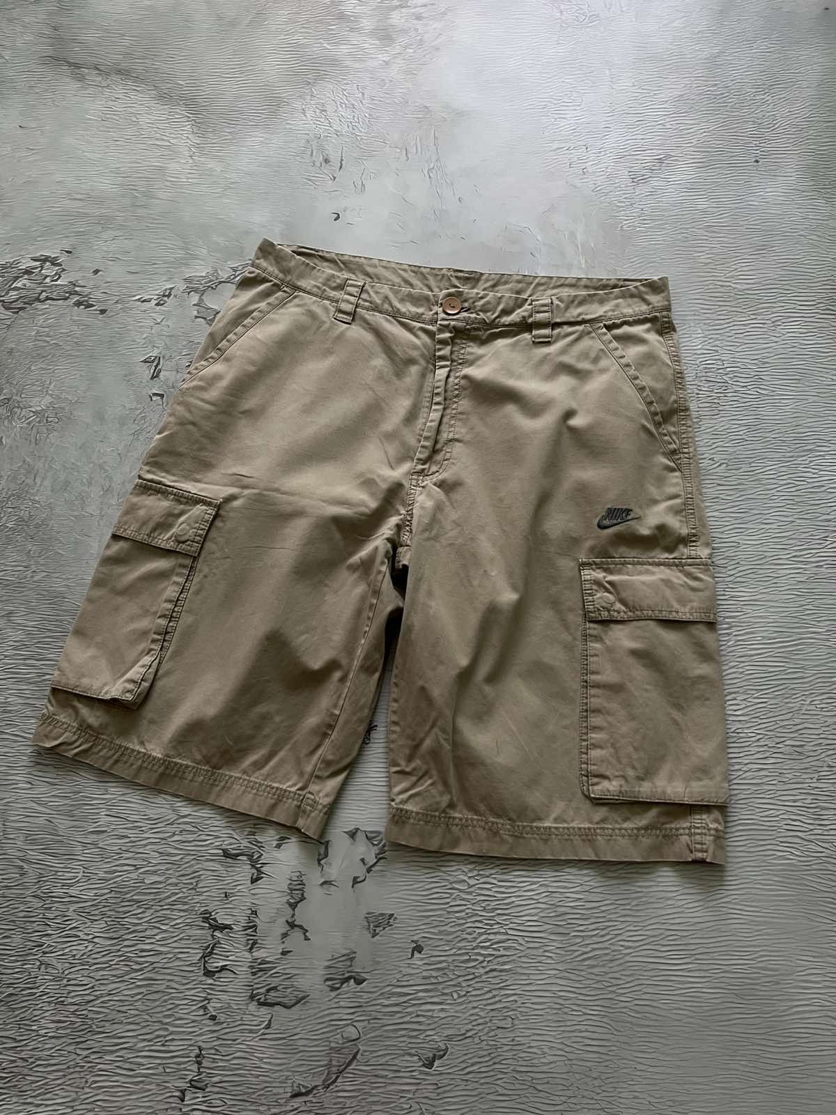 Nike Y2K Nike Vintage Shorts Streetwear Y2K Khaki Size US 34 / EU 50 - 2 Thumbnail