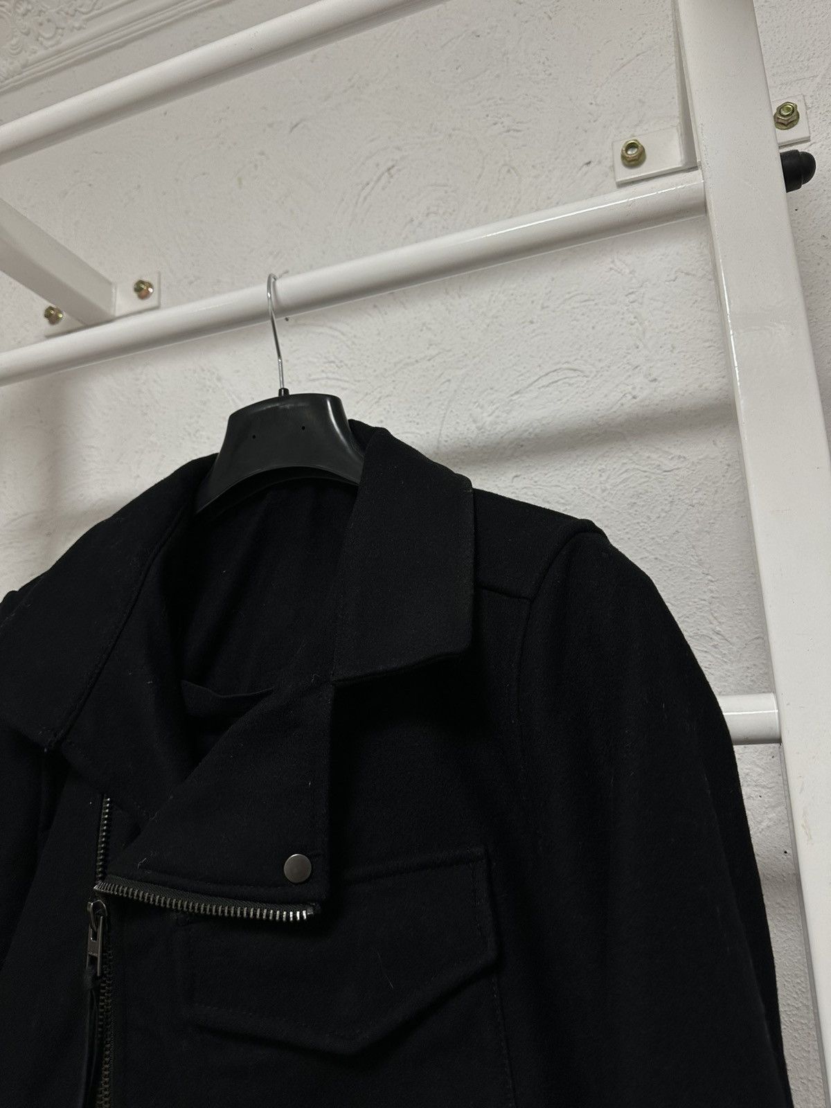 Allsaints Wool Jacket Allsaints Coat Black Size S biker Size US S / EU 44-46 / 1 - 2 Thumbnail