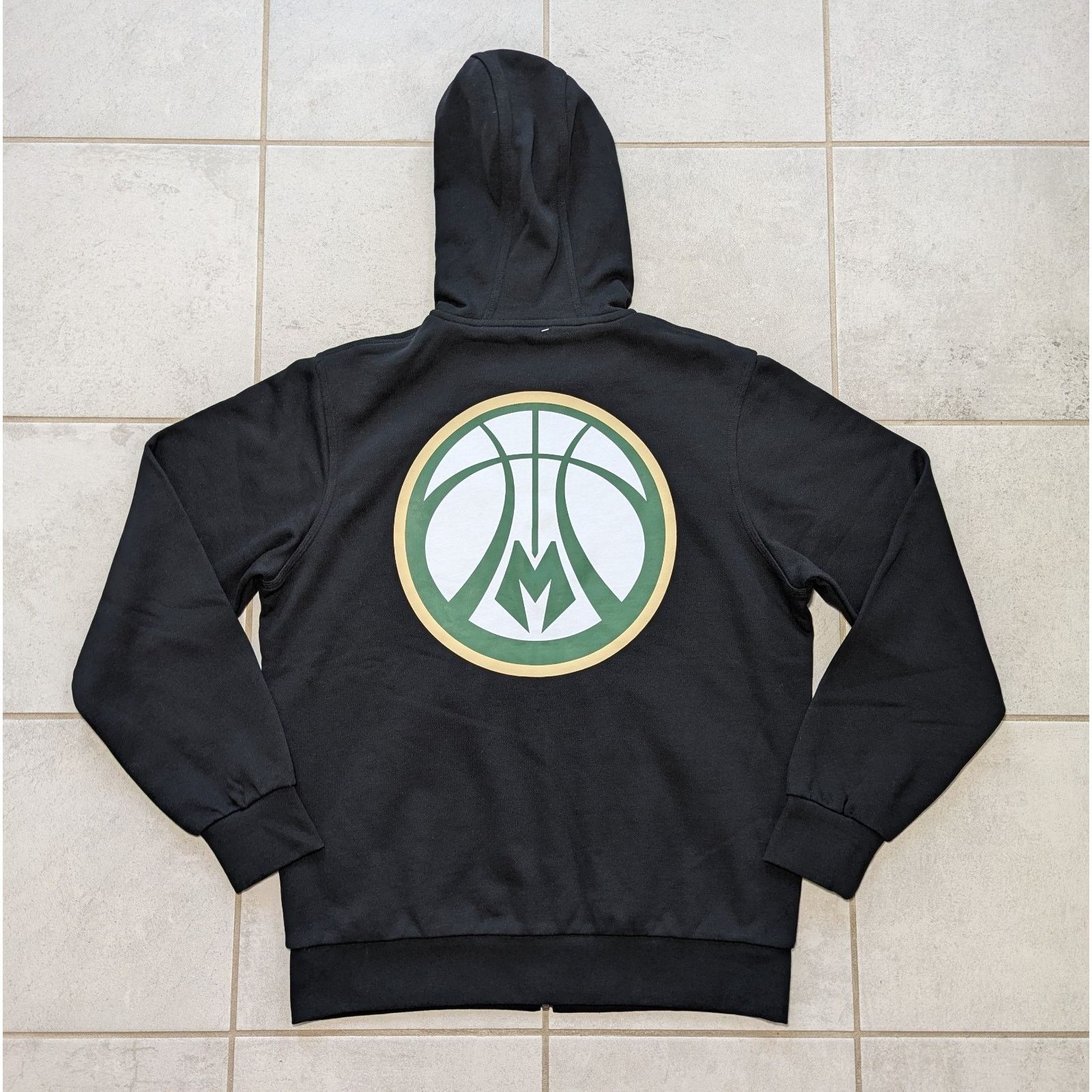Other Milwaukee Bucks Men's Small Sportiqe Full Zip Hoodie Size US S / EU 44-46 / 1 - 6 Thumbnail