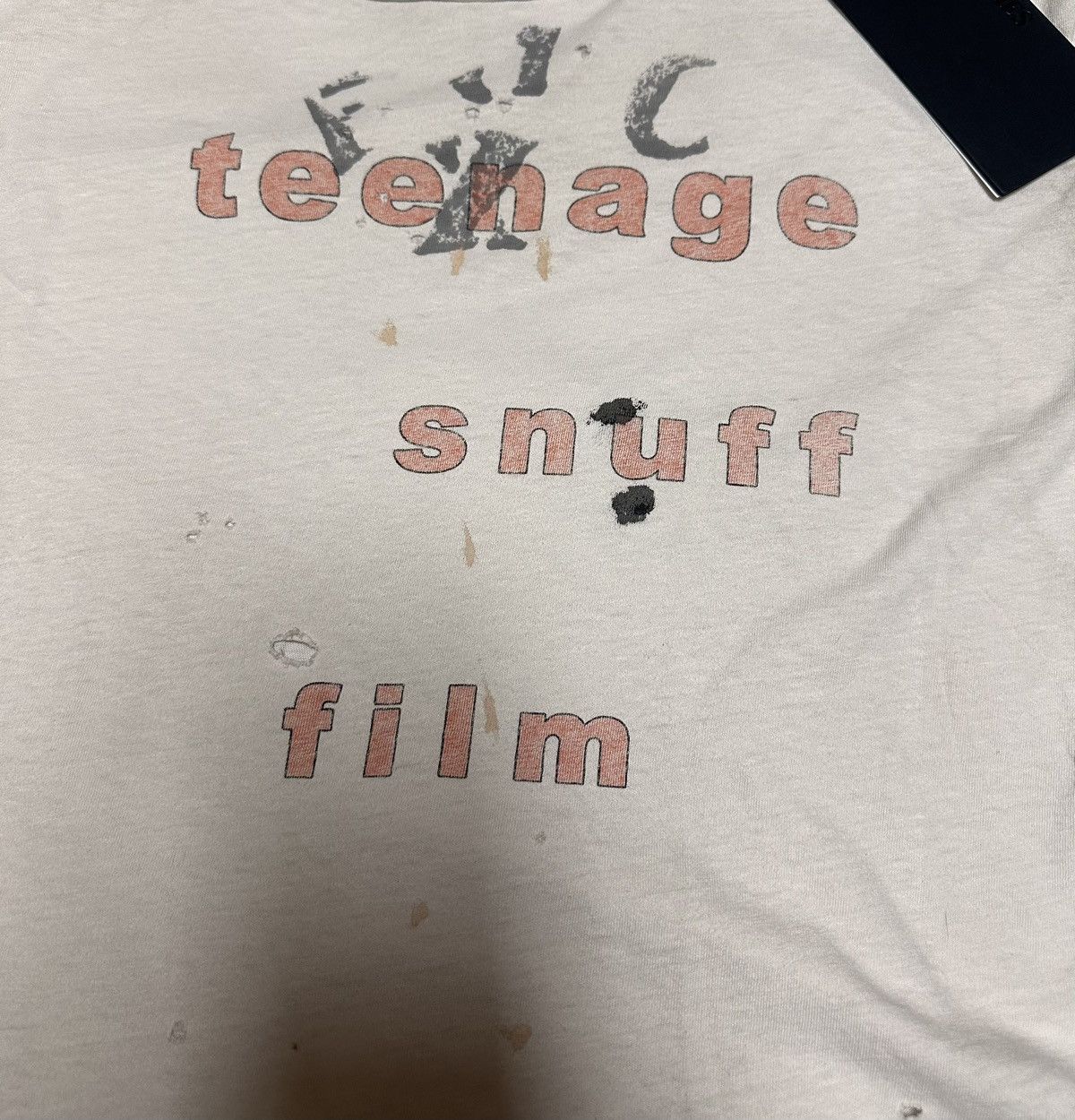 Enfants Riches Deprimes Enfants Riches Deprimes Teenage Snuff Film Tee Size US L / EU 52-54 / 3 - 5 Thumbnail