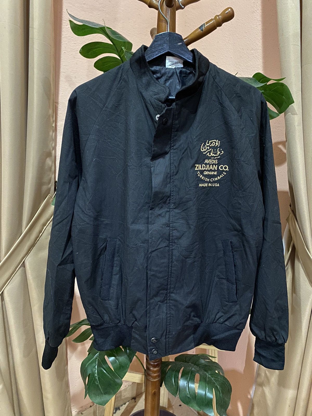 Zildjian Avedis Promotional Bomber Jacket – Black & Gold
