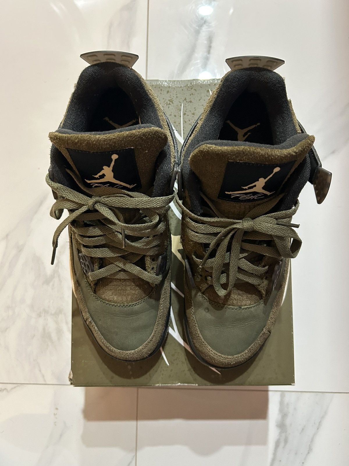 Jordan Brand Air Jordan 4 Craft Olive Size US 8.5 / EU 41-42 - 4 Thumbnail