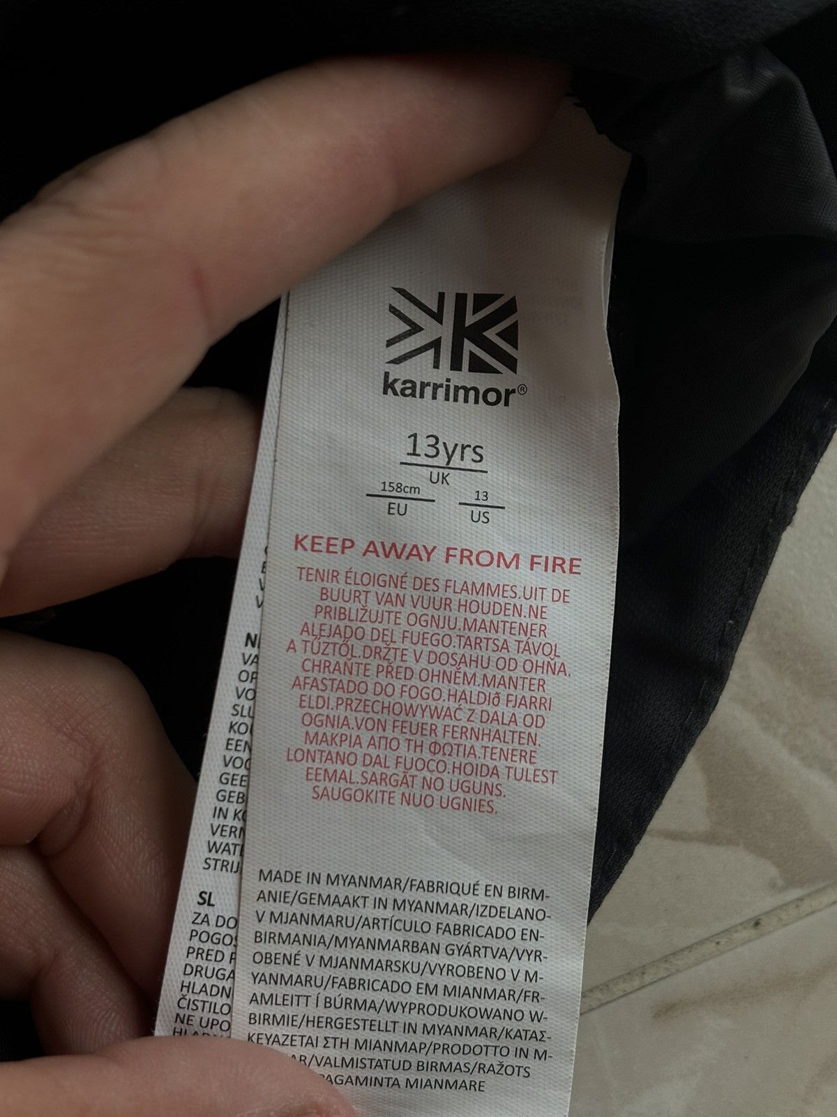 Other Vintage Karrimor Black Rain Jacket Size S Y2K 00’s Size US S / EU 44-46 / 1 - 9 Thumbnail