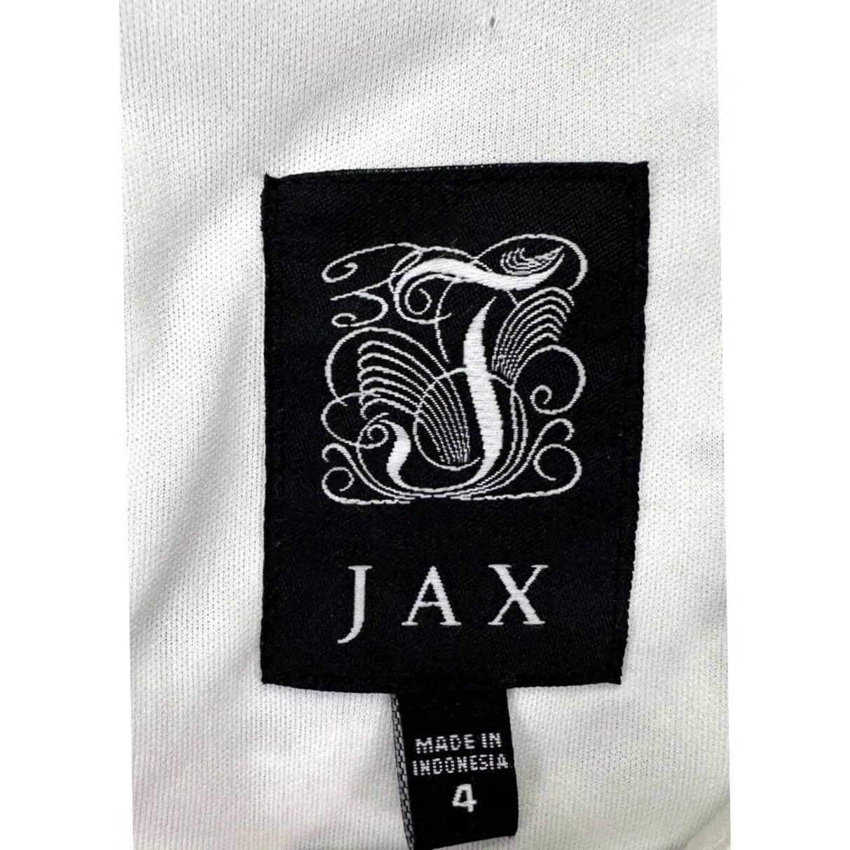 Vintage Jax Dress Womens 4 White Eyelet Lined Lace Mini Short Sleeves Casual Ladies NEW Size 27" / US 4 / IT 40 - 3 Thumbnail