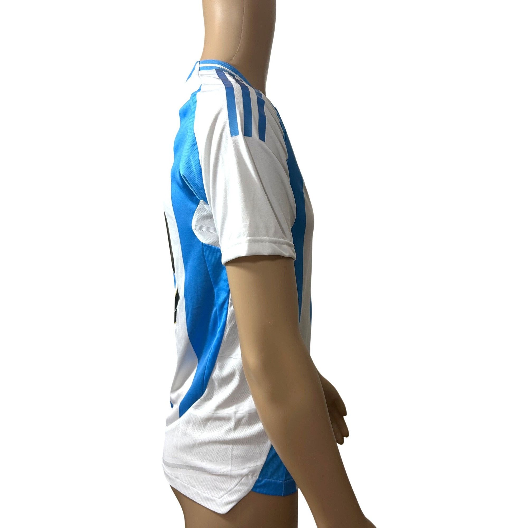Adidas Adidas Messi Soccer Jersey S Slim White Blue 2022 Short Slee Size US S / EU 44-46 / 1 - 3 Thumbnail