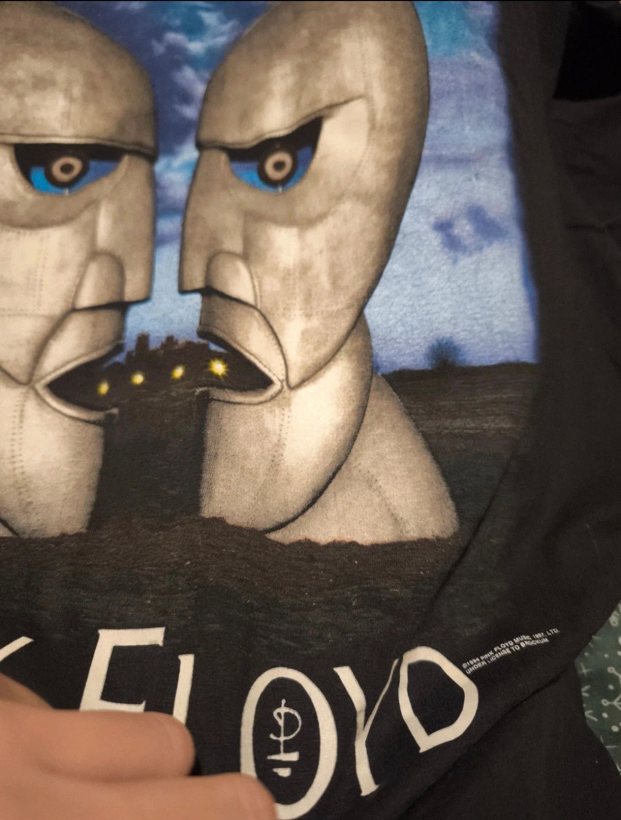Pink Floyd Tshirt pink floyd the division bell tour psychodelic 1994 Size US XL / EU 56 / 4 - 15 Thumbnail