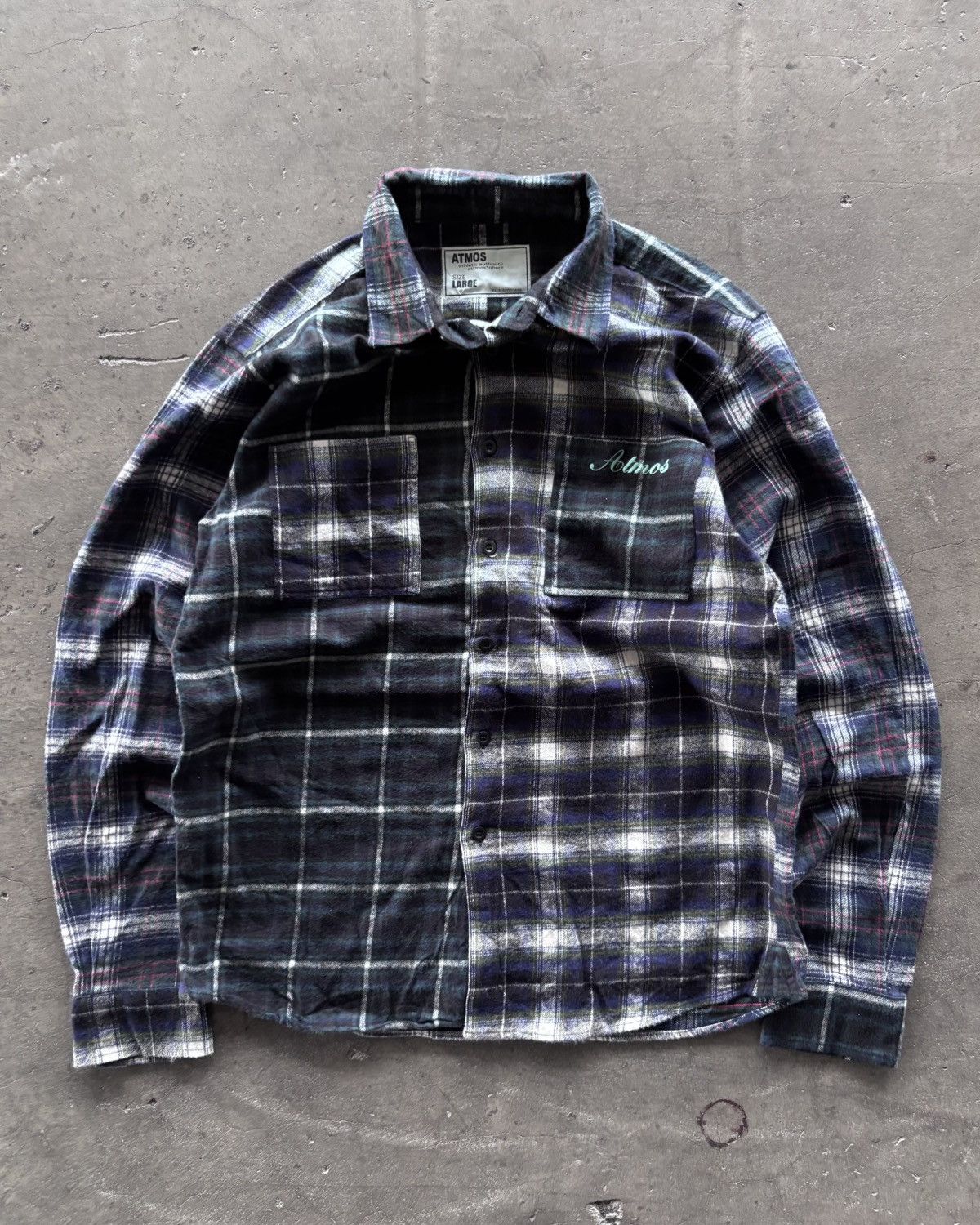atmos Atmos Multi Color Button Up Shirt Size US M / EU 48-50 / 2 - 1 Thumbnail