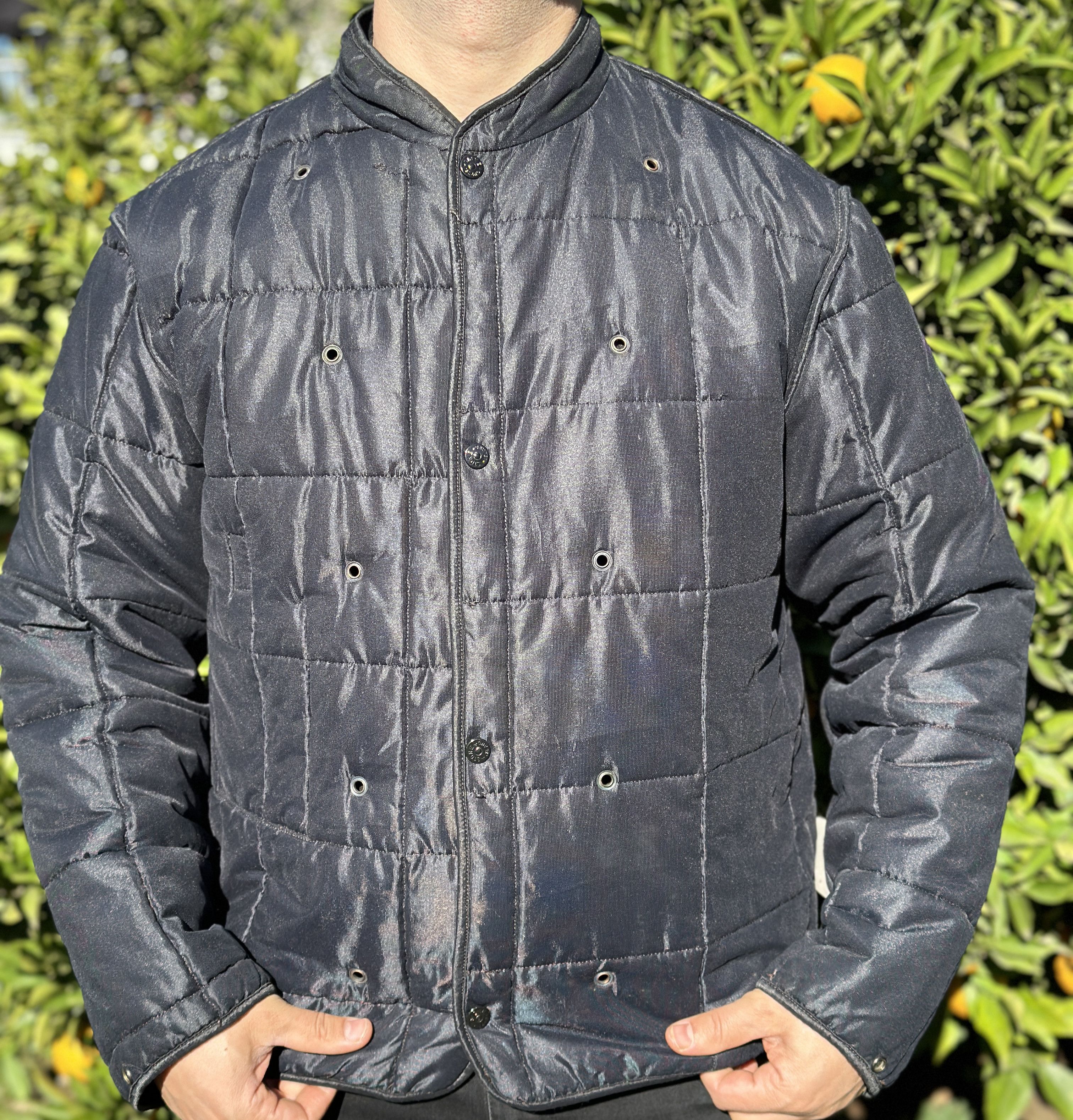 Stone Island 1995 Stone Island Ice Attachable Double Jacket Size L 52 Size US L / EU 52-54 / 3 - 6 Thumbnail