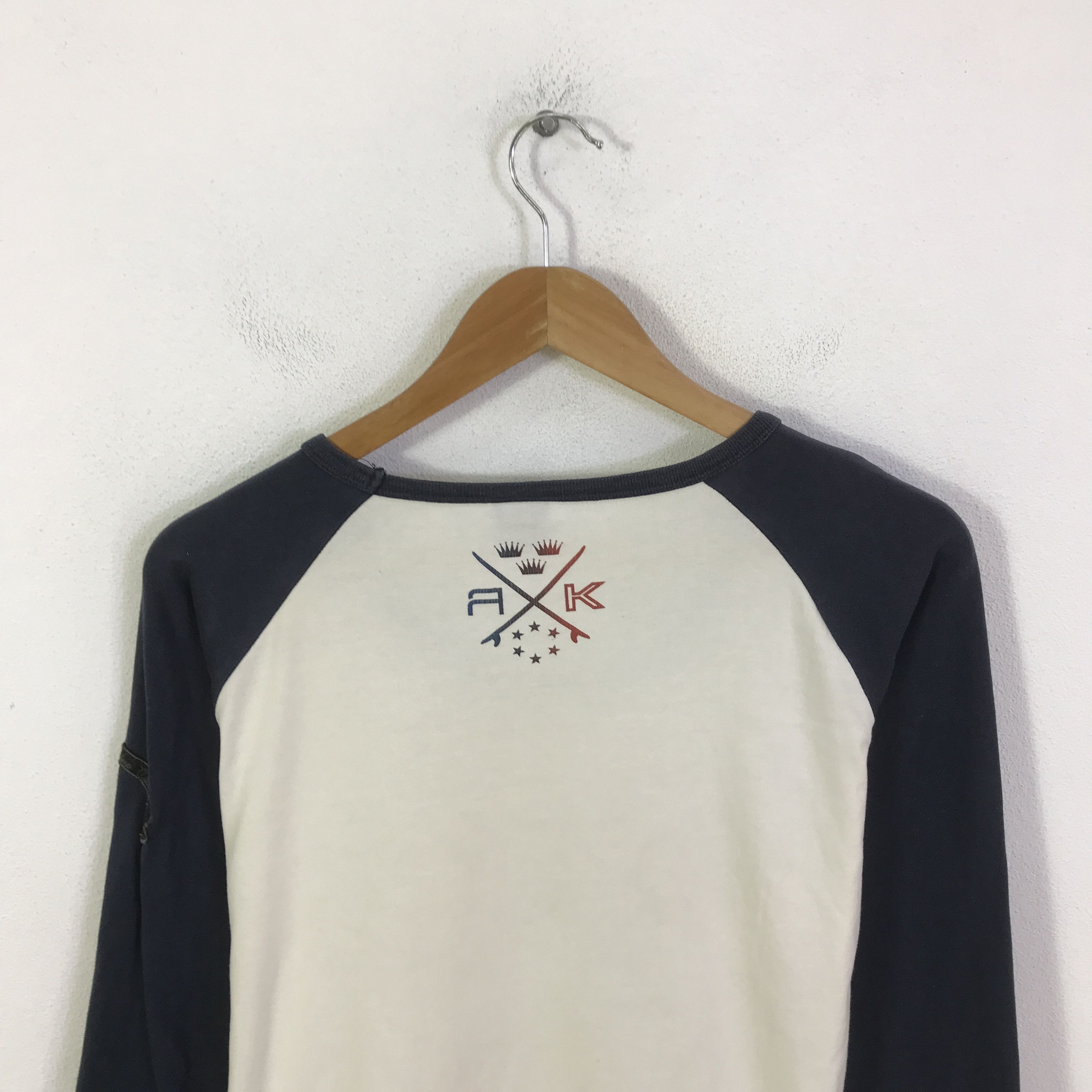 Japanese Brand a.k long woman sexy design sleeve t-shirt K117B6 Size US L / EU 52-54 / 3 - 4 Thumbnail
