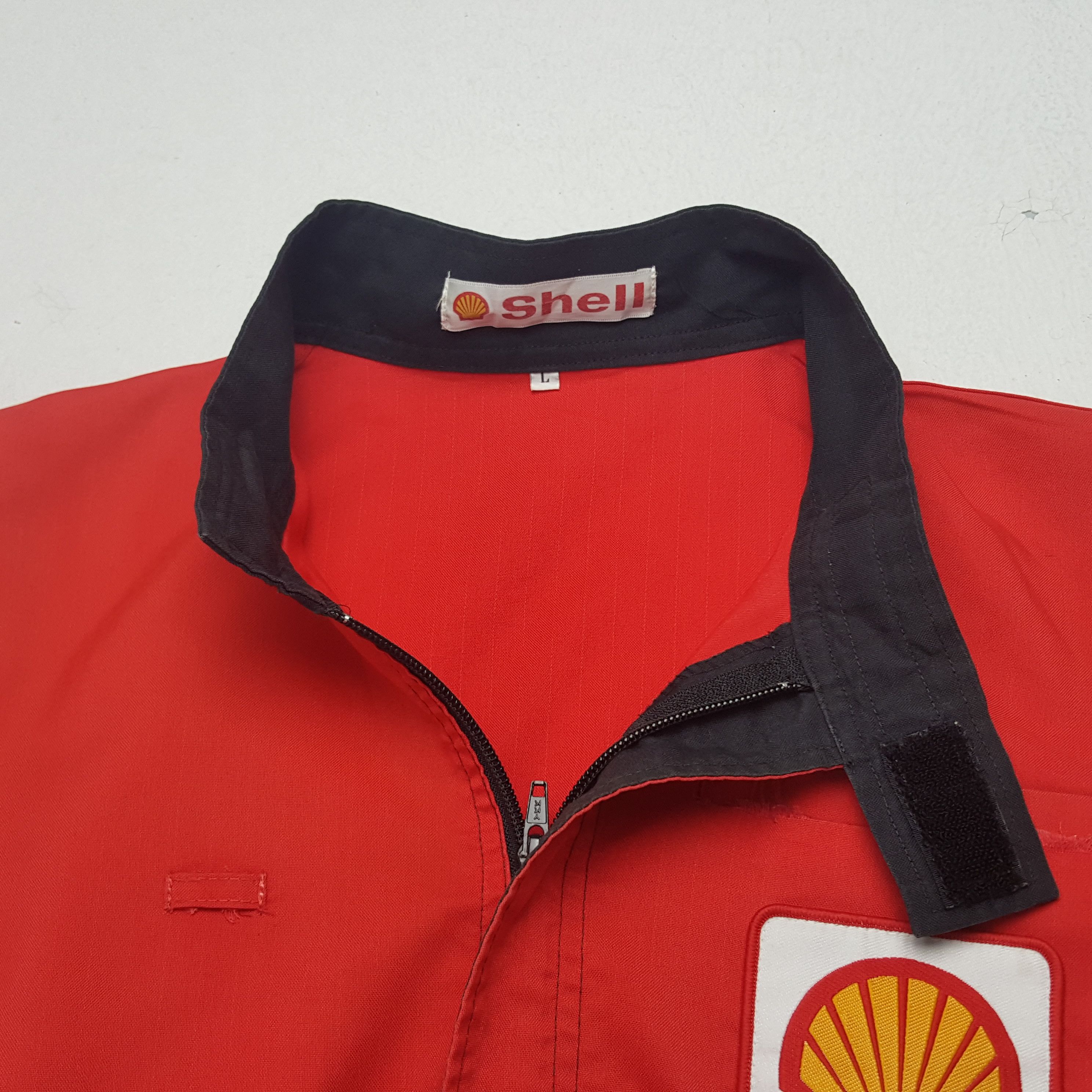 Ferrari × Vintage Vintage Shell Racing Formula One Team Coverall Jacket Size US M / EU 48-50 / 2 - 11 Thumbnail