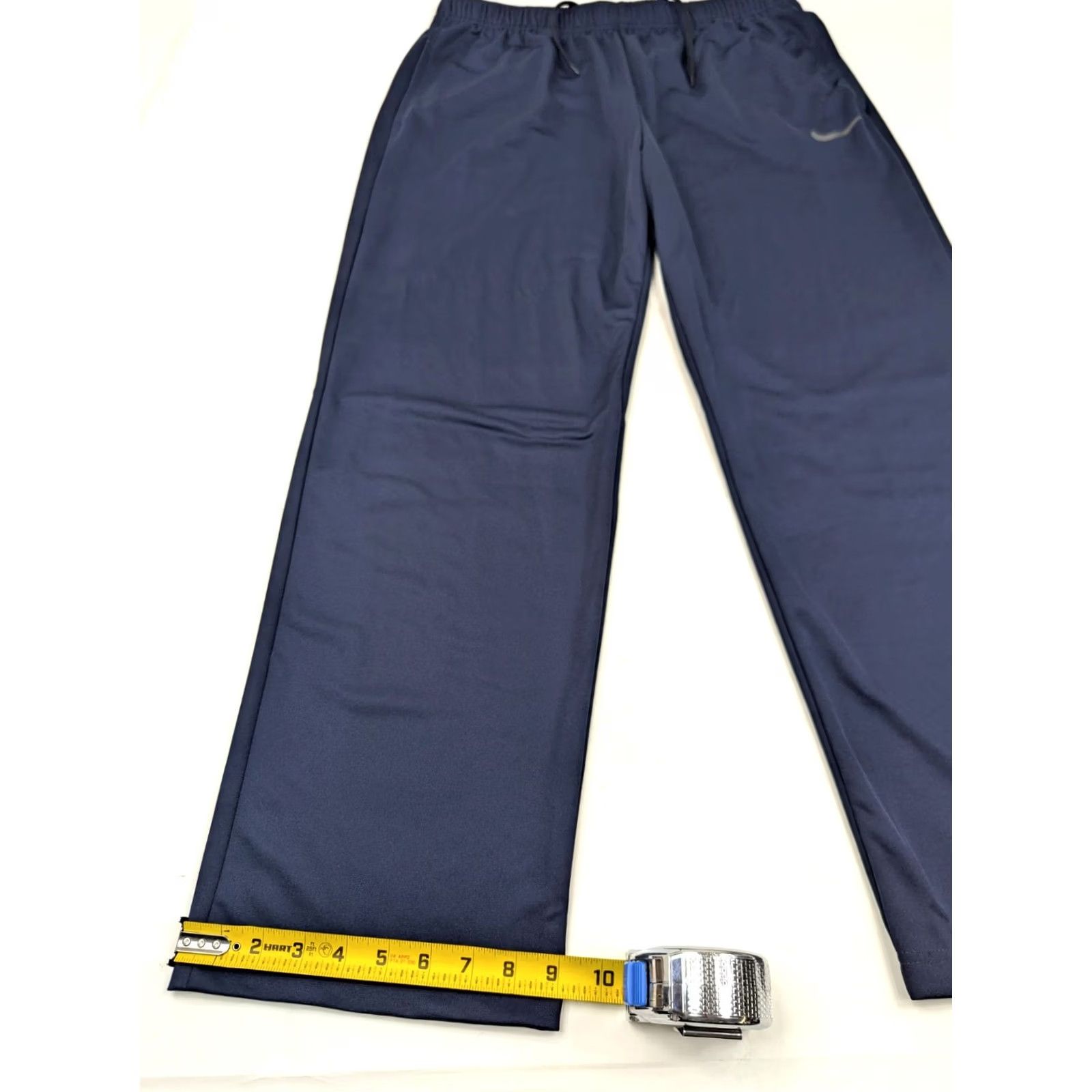 Nike Nike Dri-FIT Performance Running Lightweight Pants Men 2XL Navy Blue 34x30 Size US 39 - 2 Thumbnail