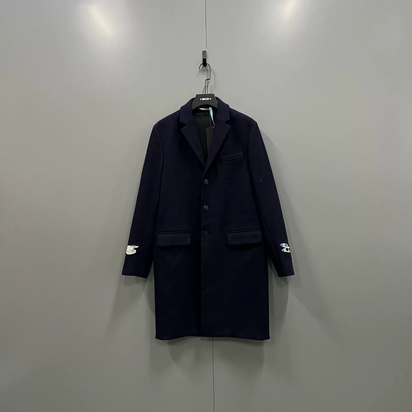 Valentino Valentino Blue Dragonfly Embroidered Coat Size US L / EU 52-54 / 3 - 1 Thumbnail