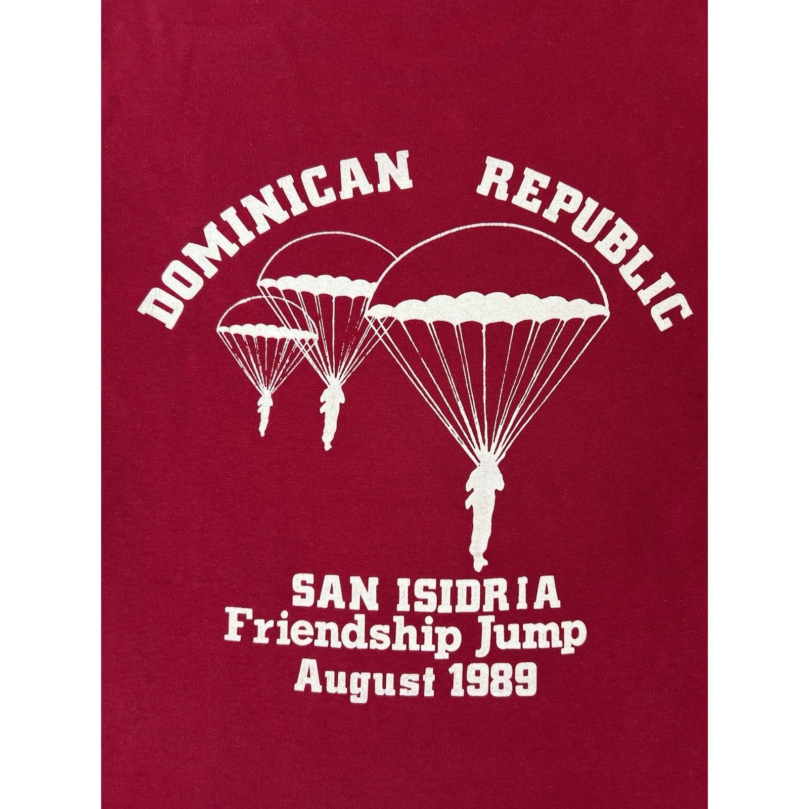 Other Vintage San Isidro Friendship Jump T-Shirt Military Air Forc Size US S / EU 44-46 / 1 - 7 Thumbnail