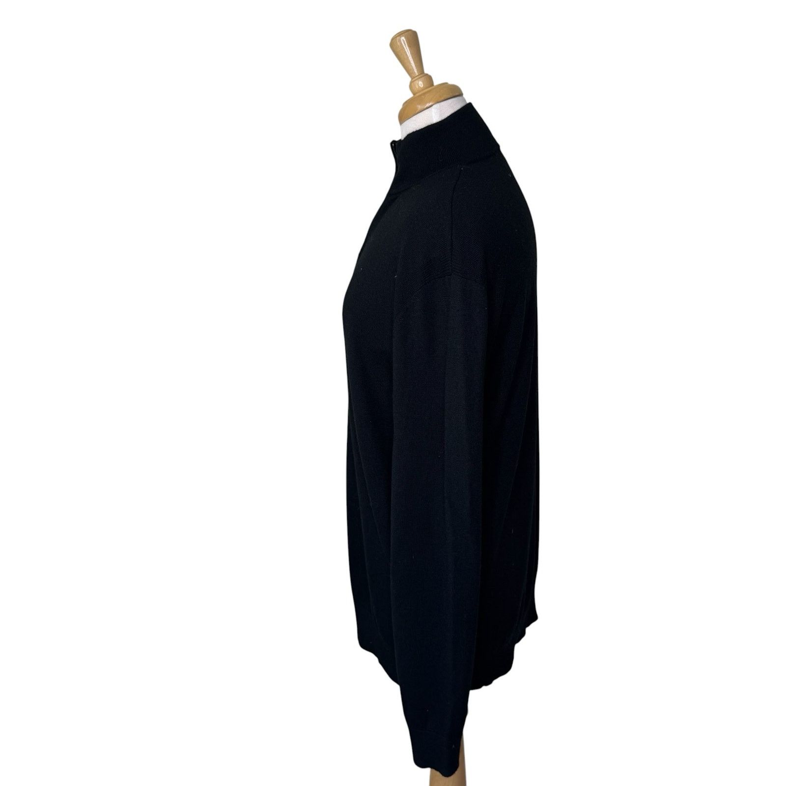 Express EXPRESS Set of (2) Merino Wool Blend Sweaters Black Gray M Size US M / EU 48-50 / 2 - 6 Thumbnail