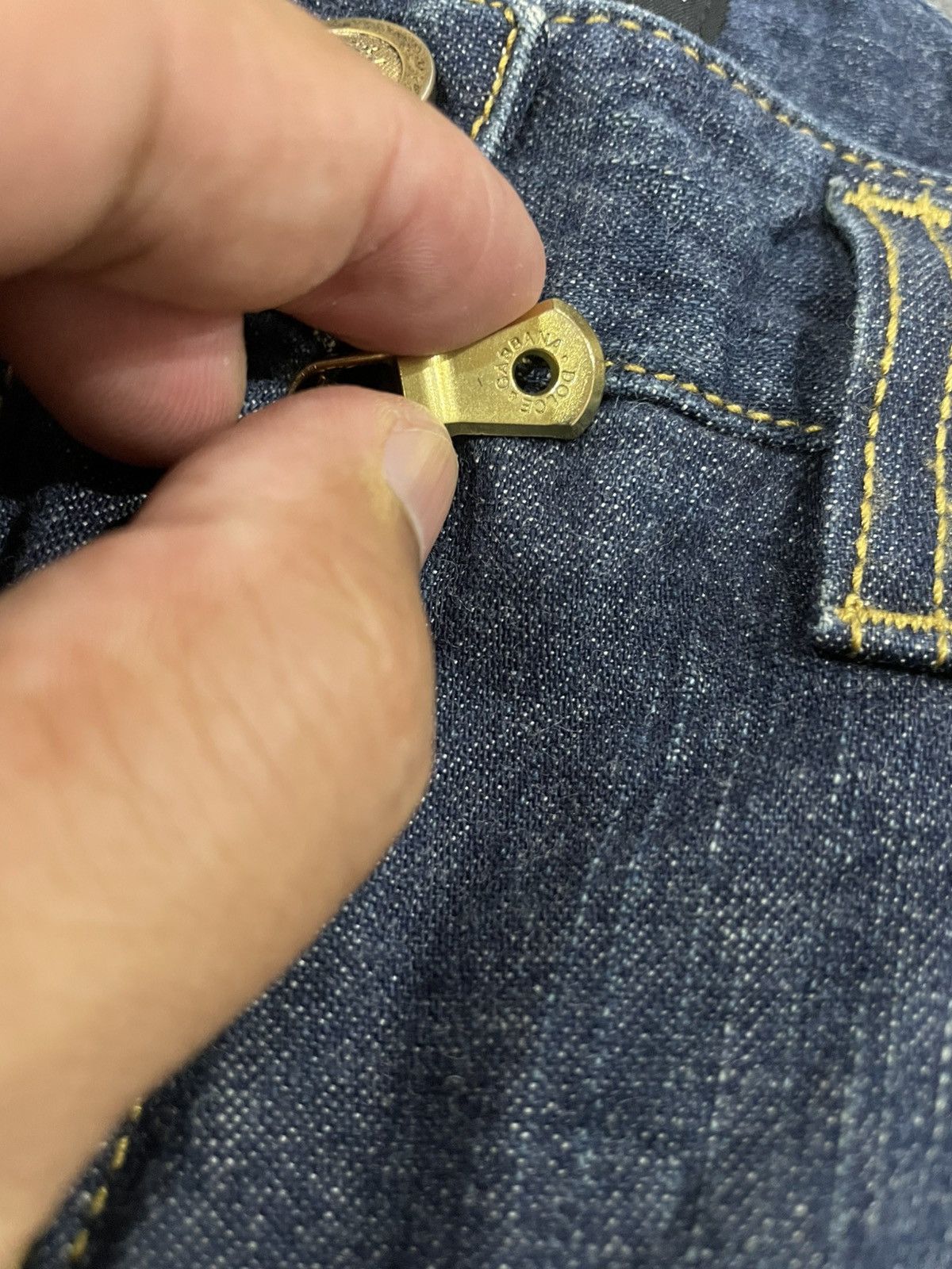 Designer × Dolce & Gabbana Dolce & Gabbana Capri Jeans Size 29" - 21 Thumbnail