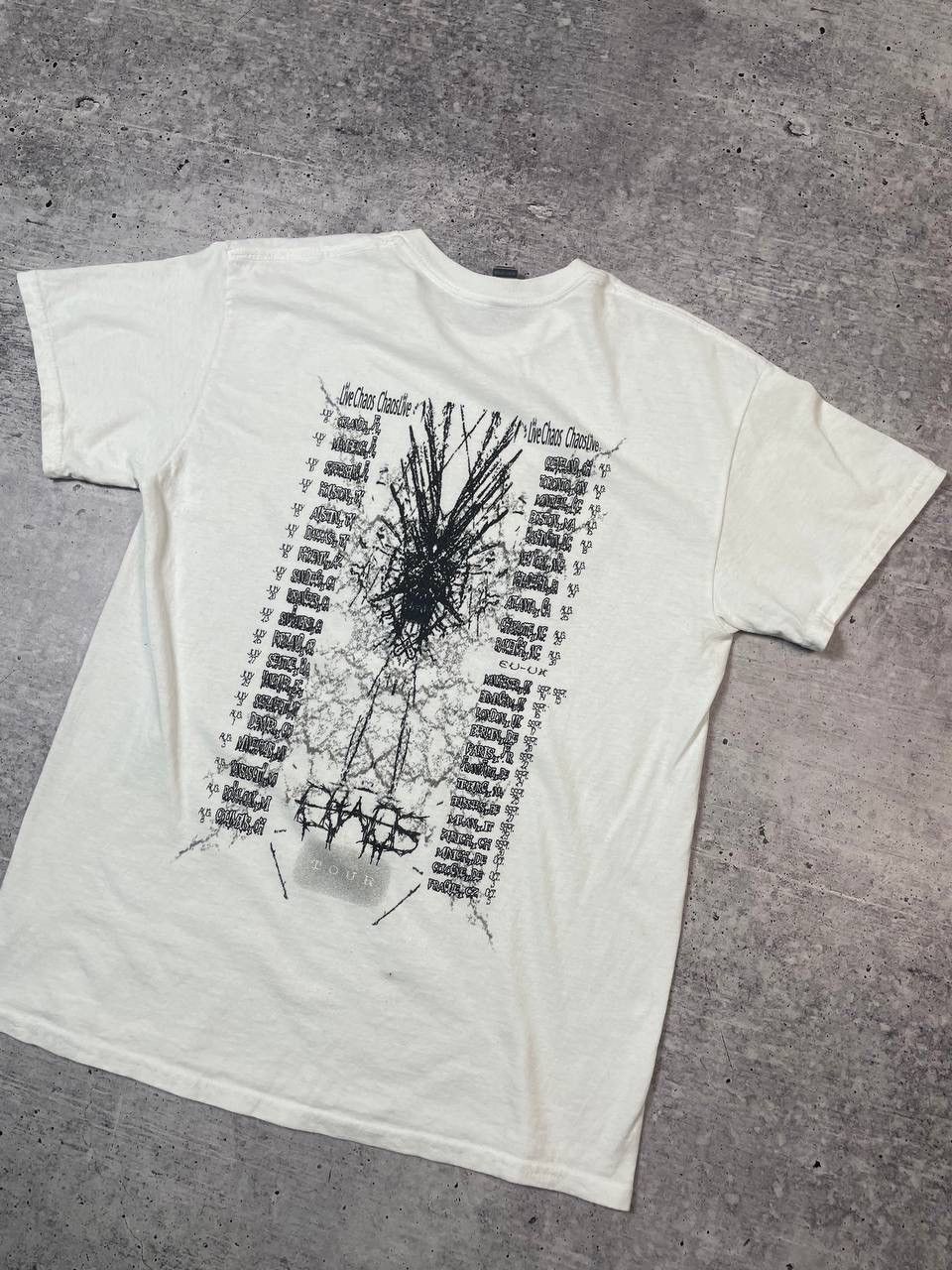 Band Tees Ken Carson Opium Chaos Tour Merch Tee T-Shirt Y2K Size US M / EU 48-50 / 2 - 7 Thumbnail