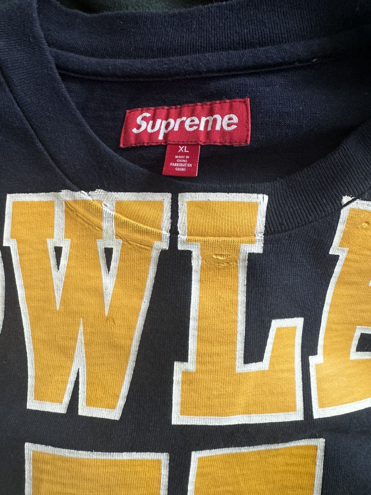 Supreme Supreme Overprint Knowledge Shirt Size US XL / EU 56 / 4 - 6 Thumbnail