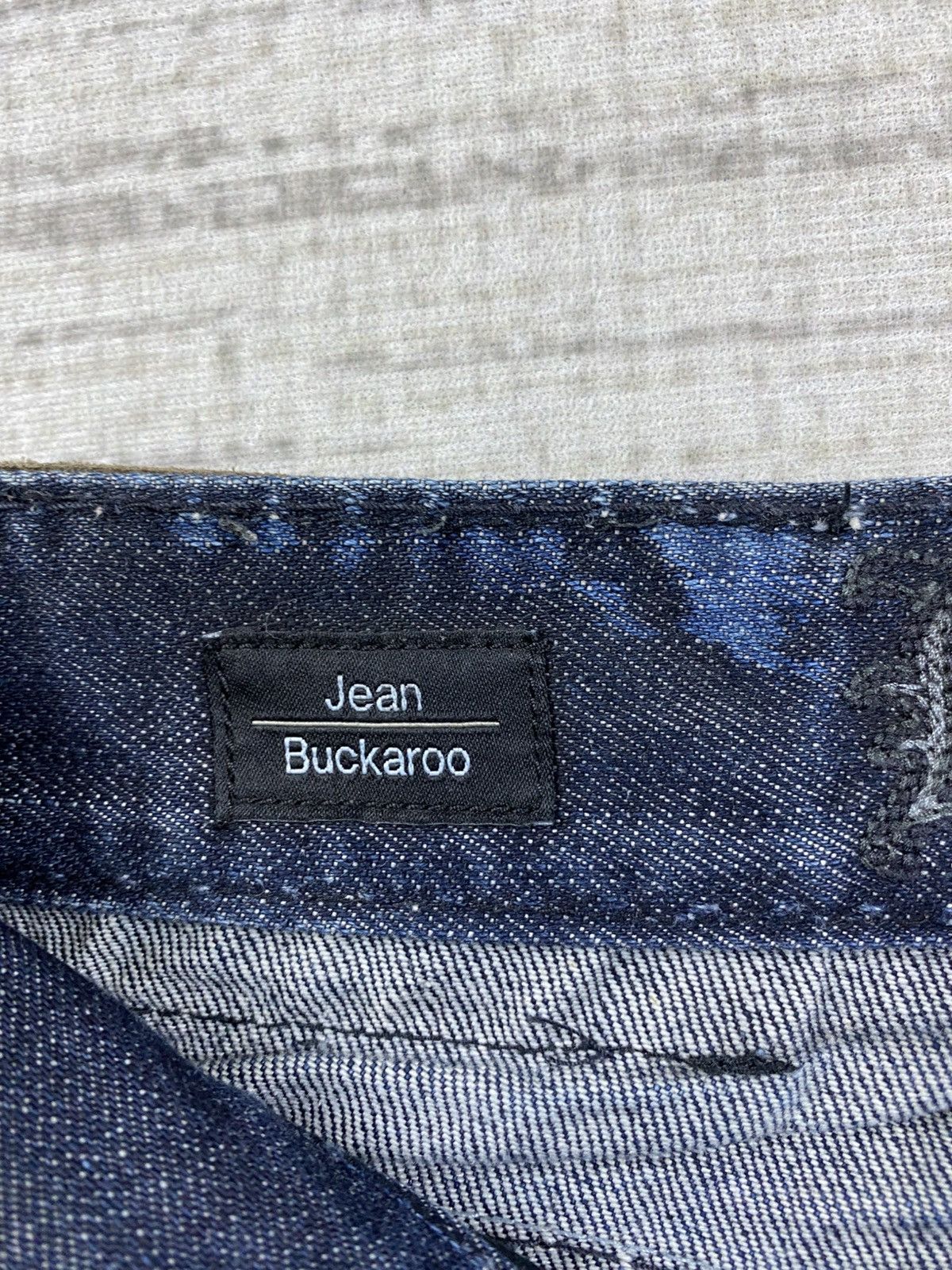 If Six Was Nine 🔥Buckaroo Jeans Distressed Rare Denim Pants Size US 32 / EU 48 - 15 Thumbnail