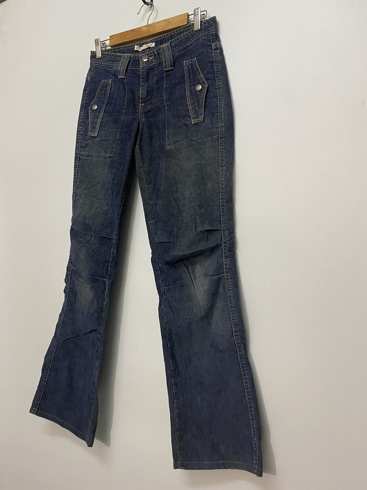 Designer × Joie × Vintage VINTAGE JOIE CORDUROY BOOTCUT PANT Size 28" / US 6 / IT 42 - 3 Thumbnail