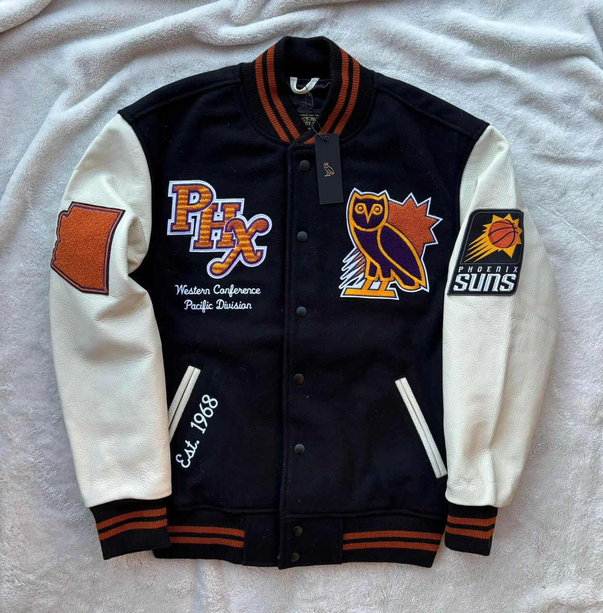 OVO x NBA Phoenix Suns Varsity Jacket