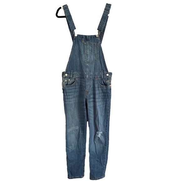 Levi's Levi's Heritage Straight Leg Distressed Overalls - S Size 29" - 2 Thumbnail