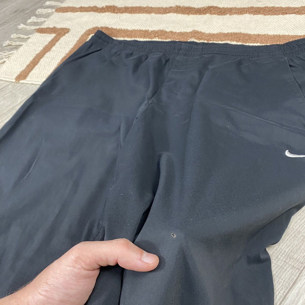 Nike NIKE Y2K DRILL BAGGY TRACK NYLON PANTS Size US 34 / EU 50 - 7 Thumbnail