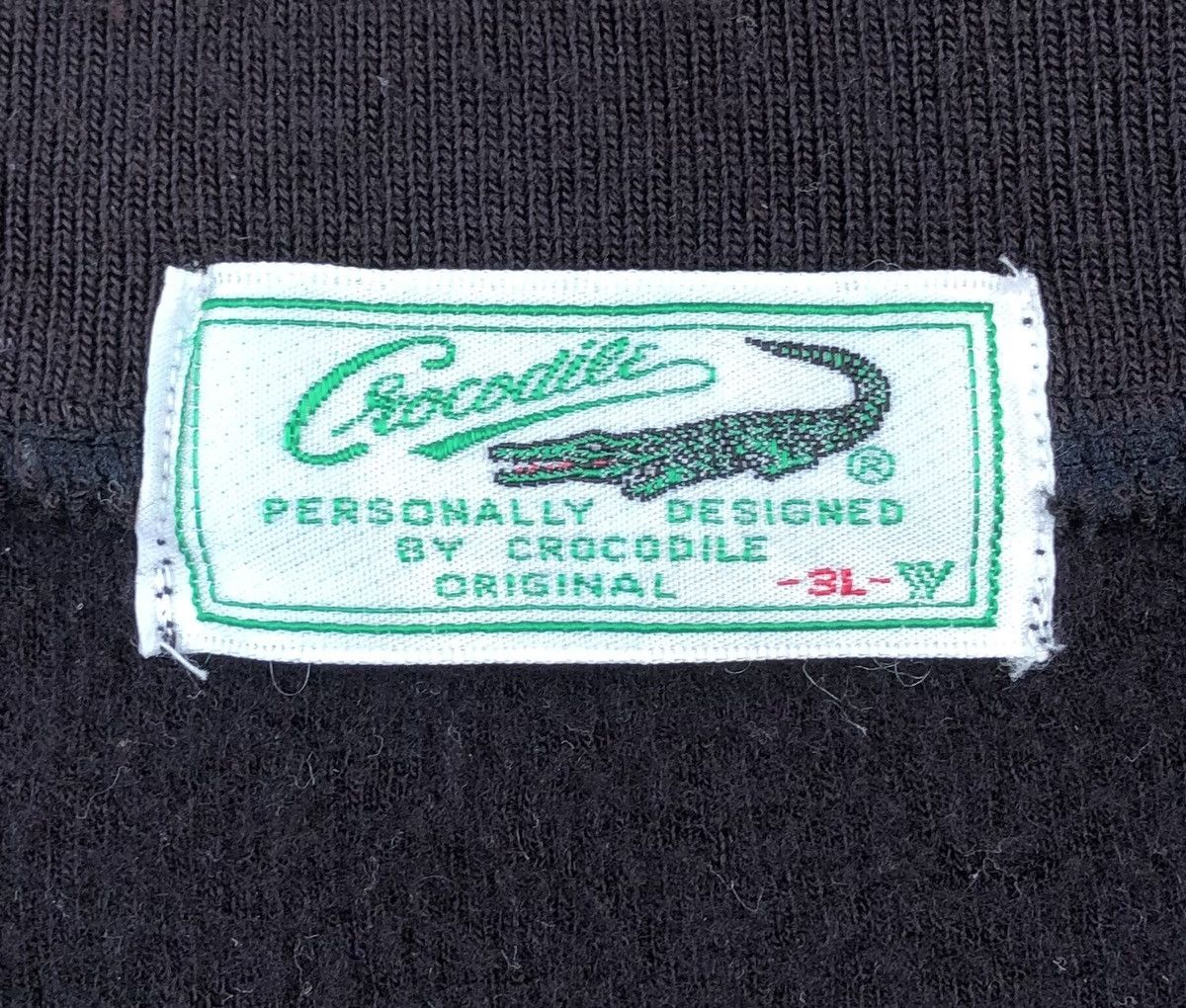 Japanese Brand Vintage Crocodile Colour Block Embroidery Logo Sweatshirts Size US XL / EU 56 / 4 - 7 Thumbnail