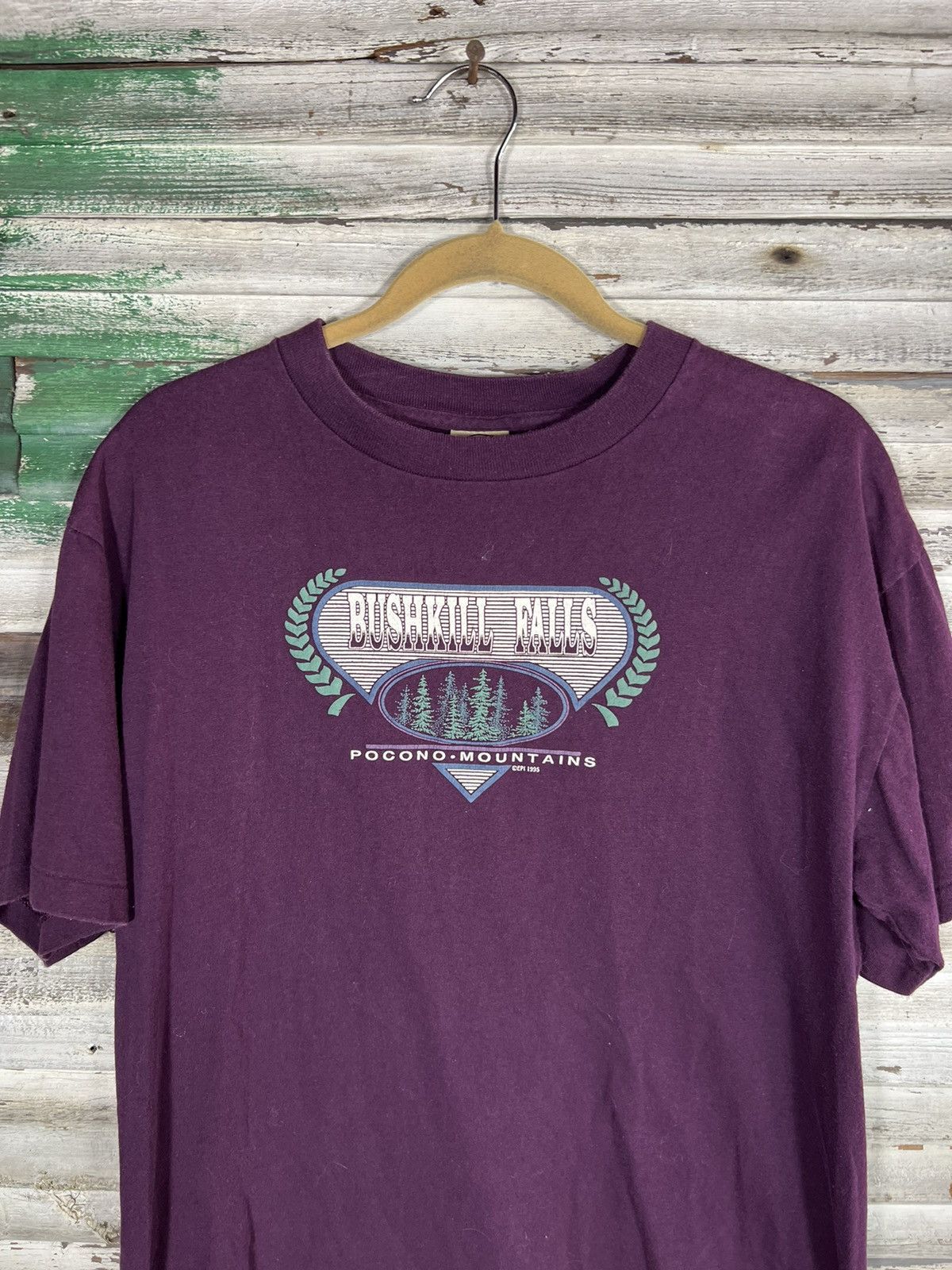 Vintage Vintage Bushkill Falls Shirt Size US L / EU 52-54 / 3 - 3 Thumbnail