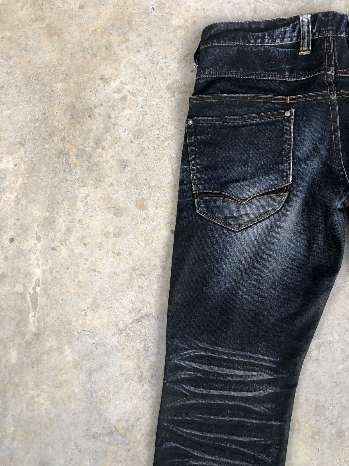 If Six Was Nine Nicole Club Flared Jeans Distressed Jeans Size US 32 / EU 48 - 10 Thumbnail