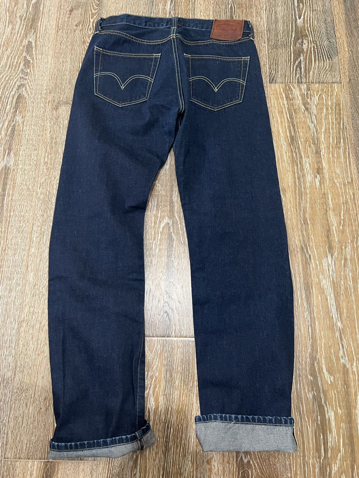 Levi's Levis 501xx selvedge denim jeans Size US 32 / EU 48 - 2 Thumbnail