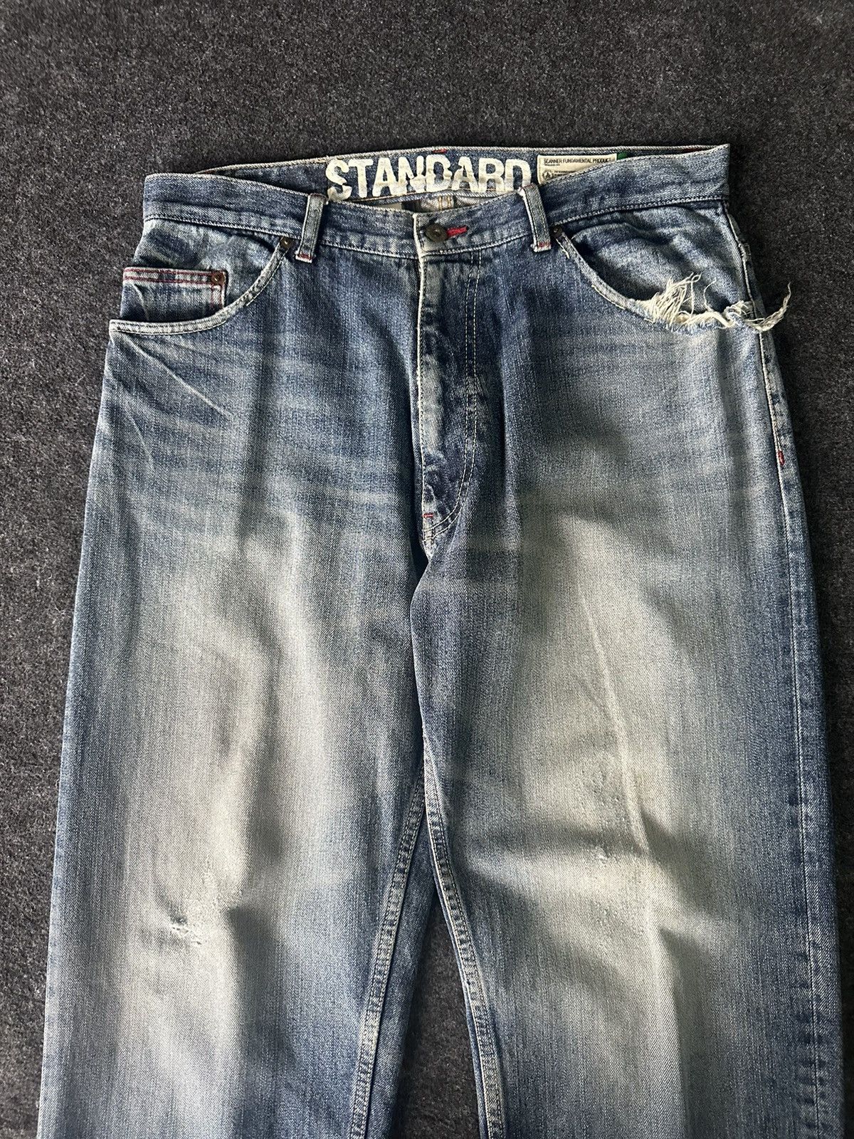 JNCO Baggy Scanner Fundamental Japan Denim 34x30 D226 Size US 34 / EU 50 - 3 Thumbnail