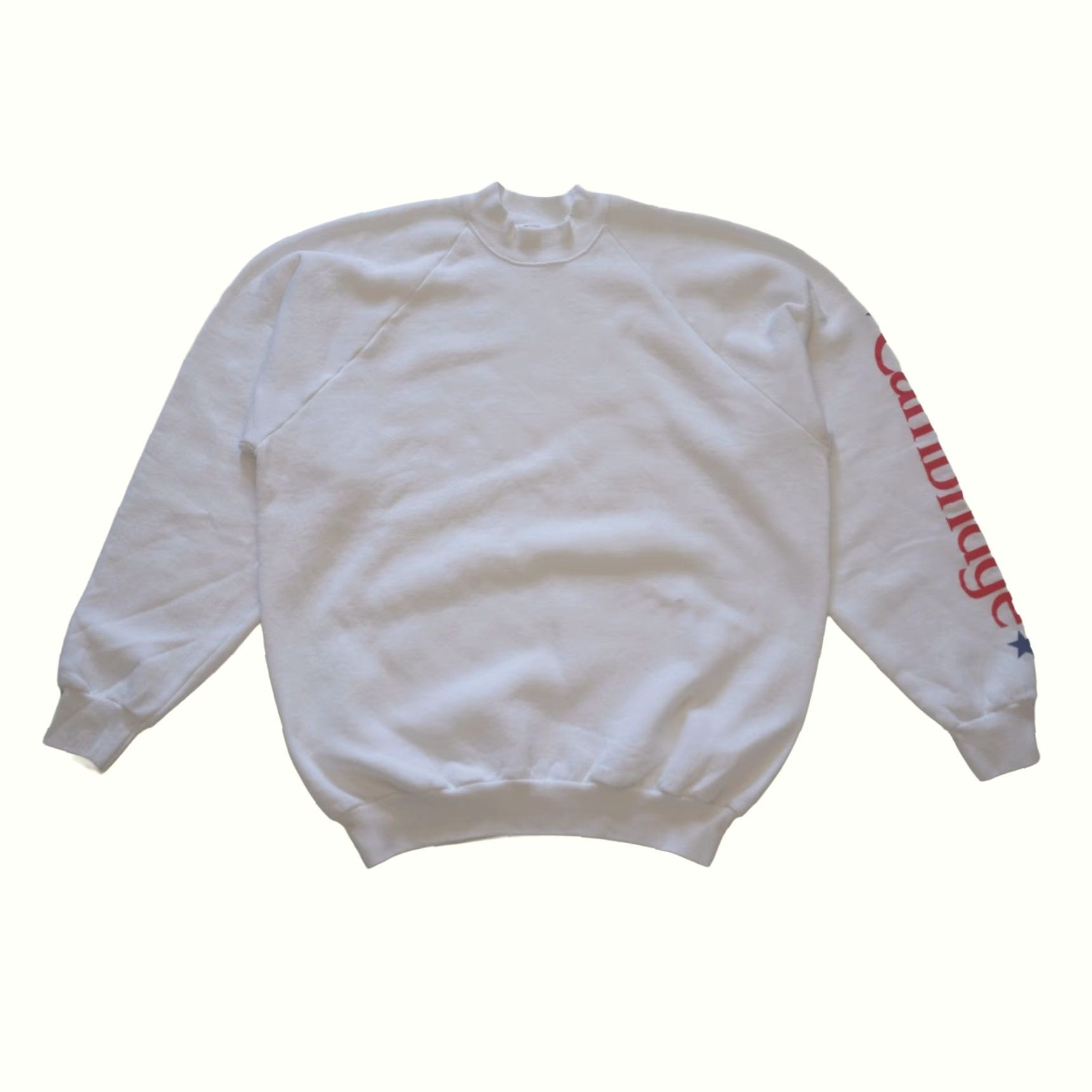 Fruit Of The Loom VINTAGE Fruit of the Loom Cambridge University Crewneck Sweatshirt Men XL White 90s University Logo Graphic Print Sweatshirt Size US XL / EU 56 / 4 - 3 Thumbnail