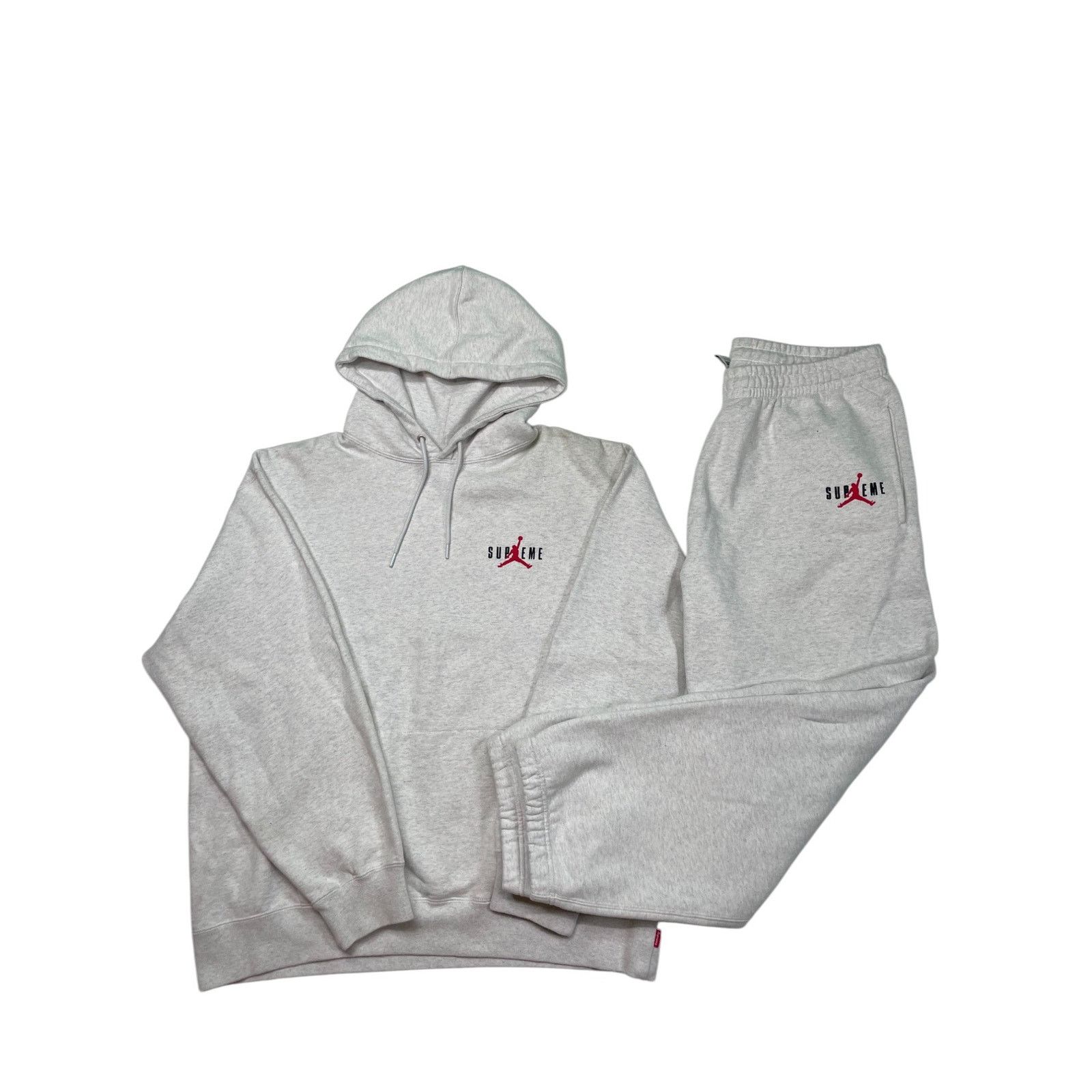 Supreme Supreme Jordan Grey Sweatsuit Size US L / EU 52-54 / 3 - 1 Thumbnail