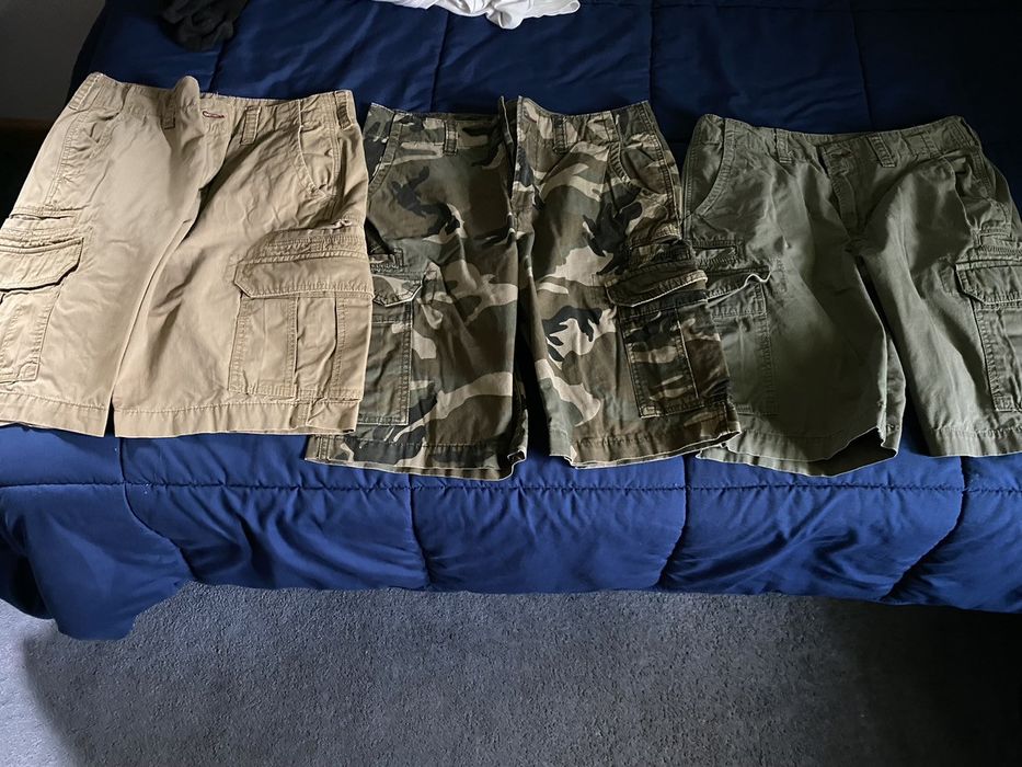 Pacsun 3 PacSun cargo shorts Grailed