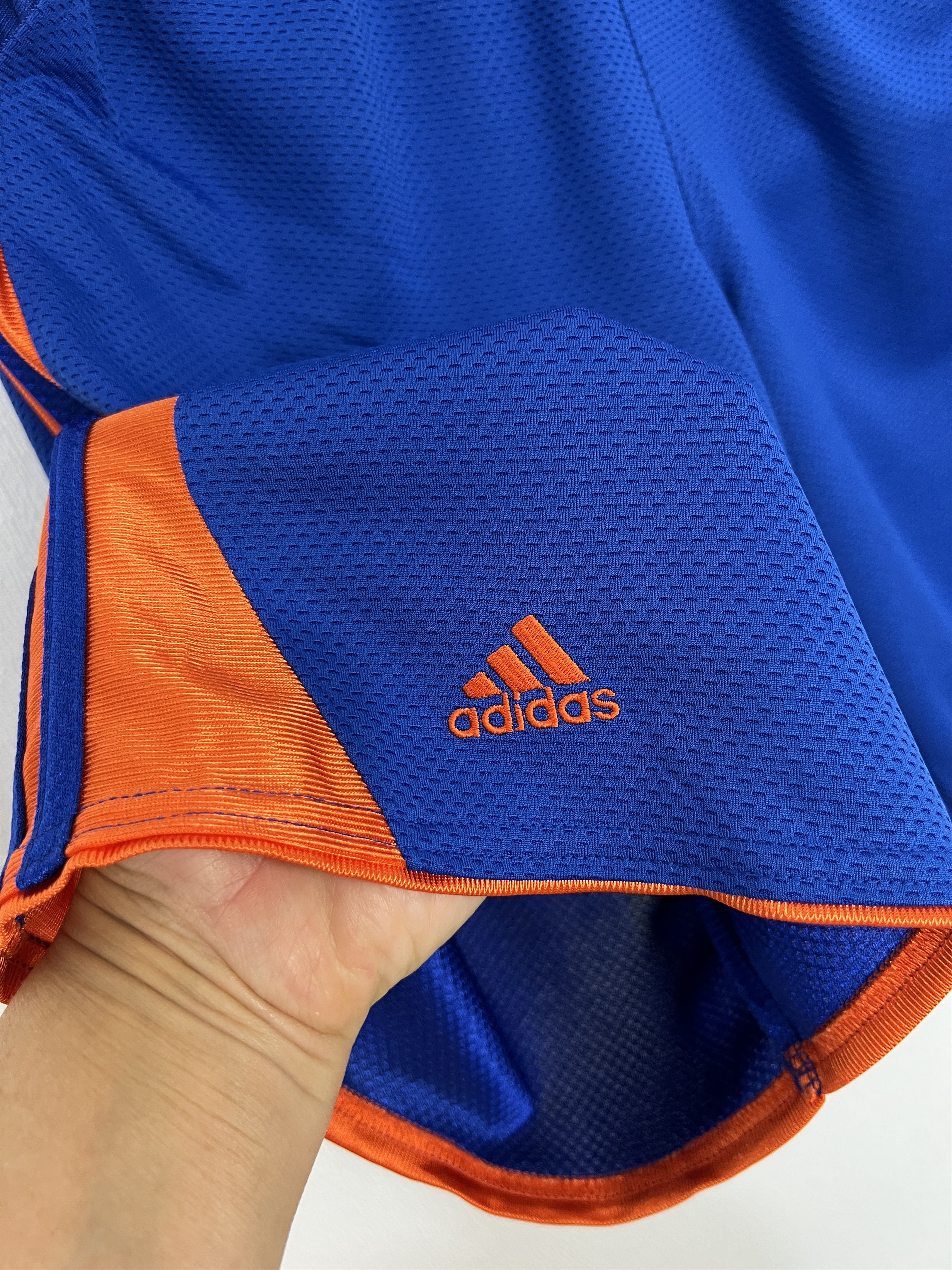 Adidas Vintage Adidas New York Knicks Blue NBA Mens Shorts L Size US 34 / EU 50 - 5 Thumbnail