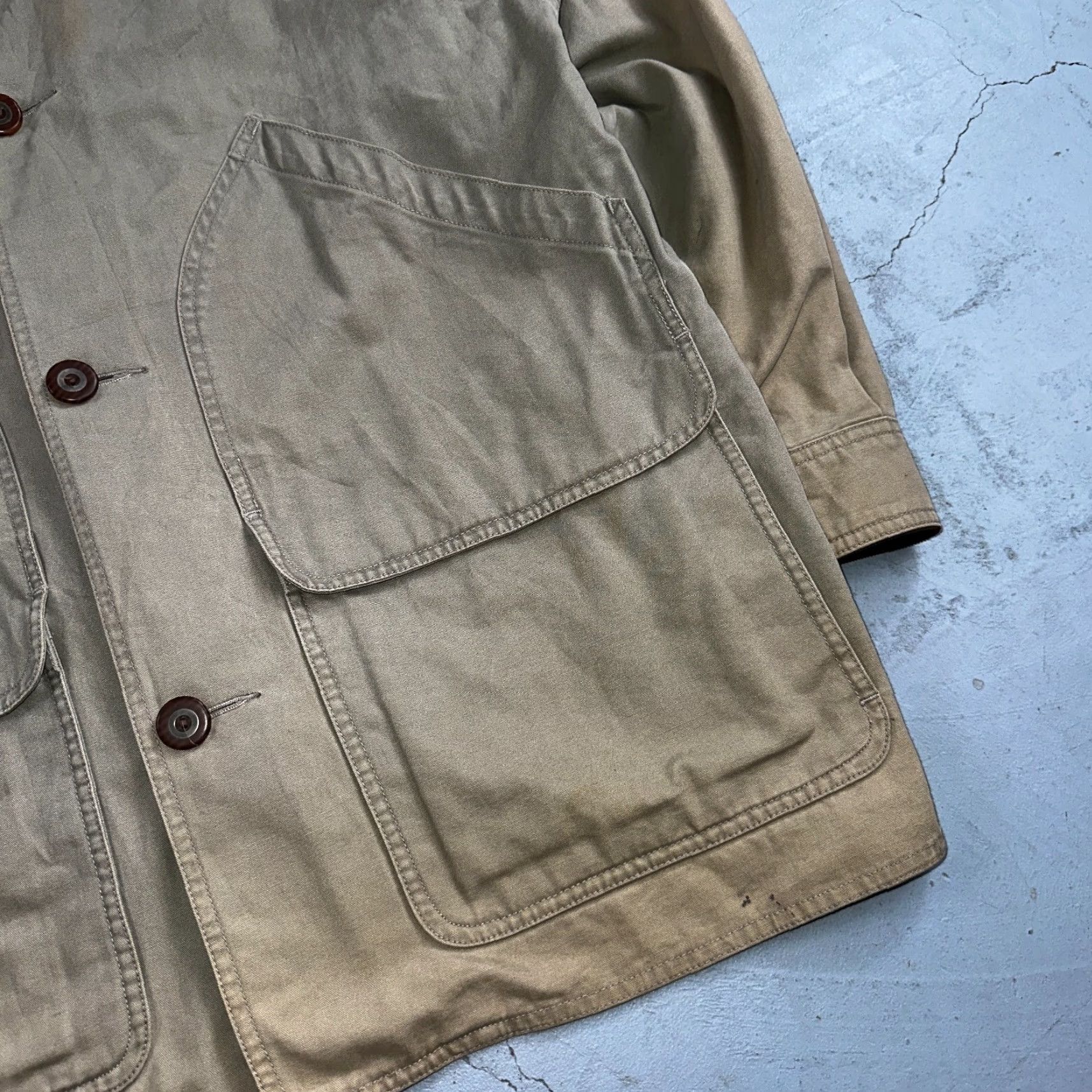 Eddie Bauer Eddie Bauer Jacket Mens M Tan Brown Chore Barn Field Coat Canvas Outdoor VTG Size US M / EU 48-50 / 2 - 3 Thumbnail
