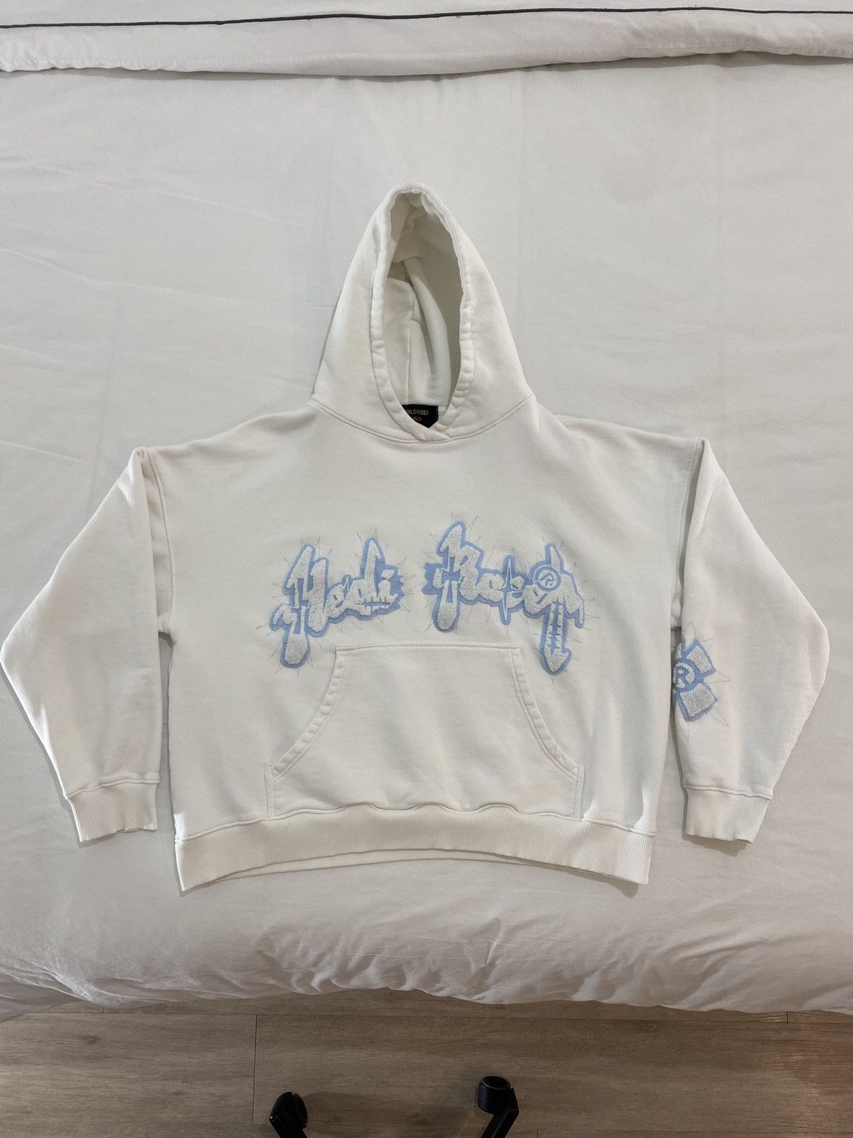 Racer Worldwide Racer Worldwide x Hedi Raiser White Logo Hoodie Size US L / EU 52-54 / 3 - 1 Thumbnail